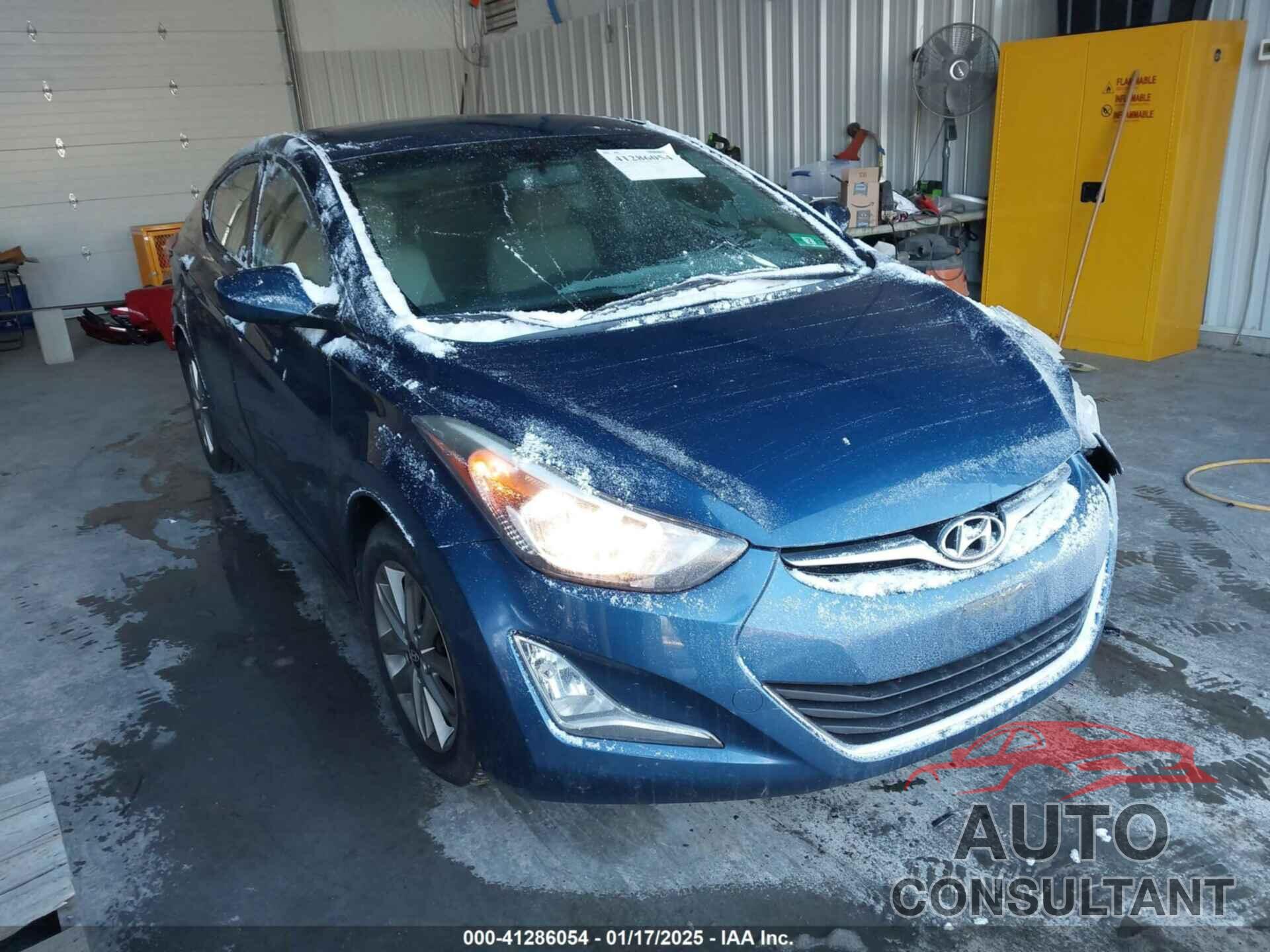 HYUNDAI ELANTRA 2014 - KMHDH4AE6EU054037