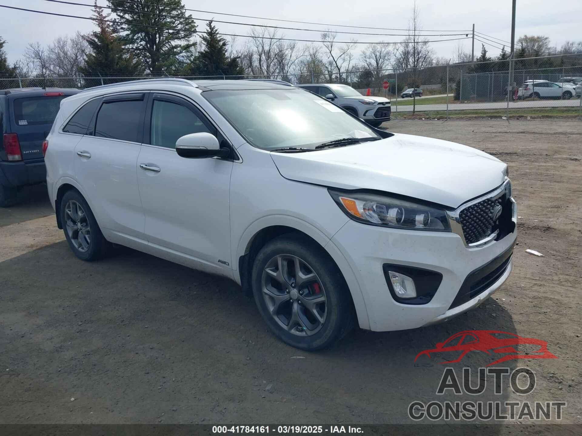 KIA SORENTO 2016 - 5XYPKDA54GG101802