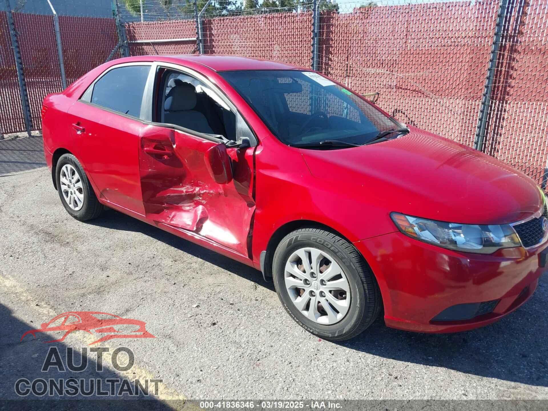 KIA FORTE 2013 - KNAFU4A21D5665887