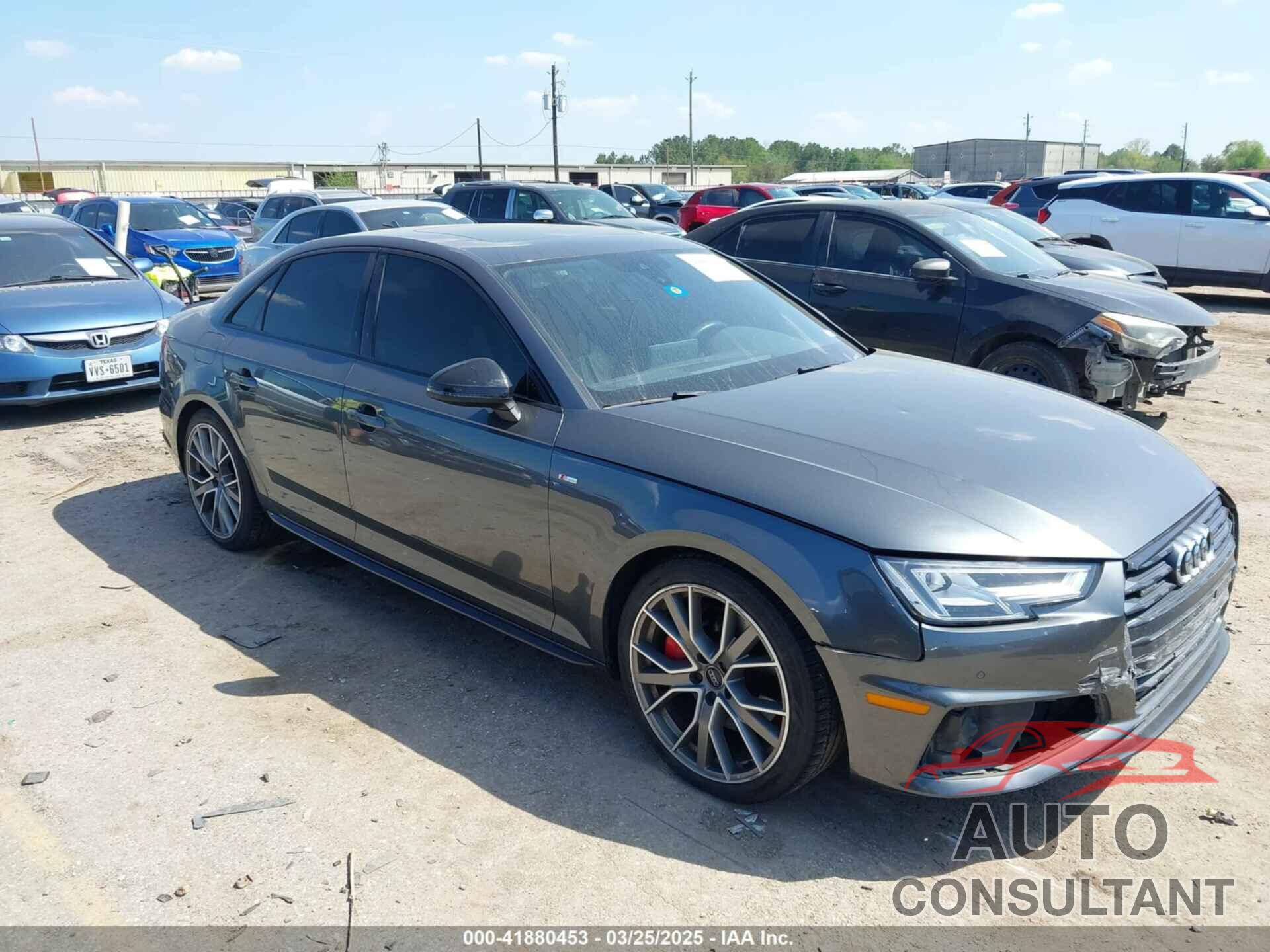 AUDI A4 2019 - WAUENAF41KN016542