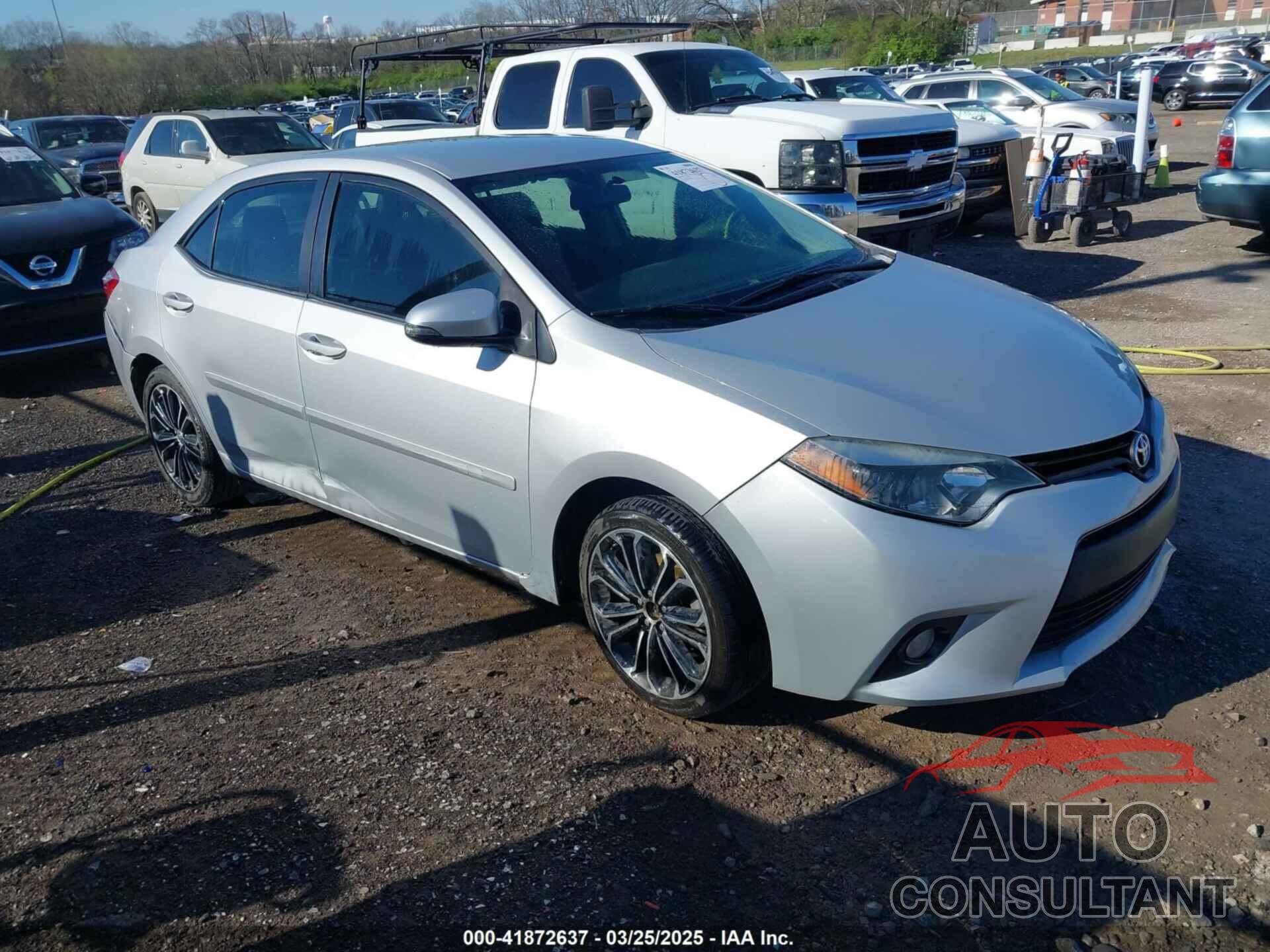 TOYOTA COROLLA 2016 - 2T1BURHE3GC485770