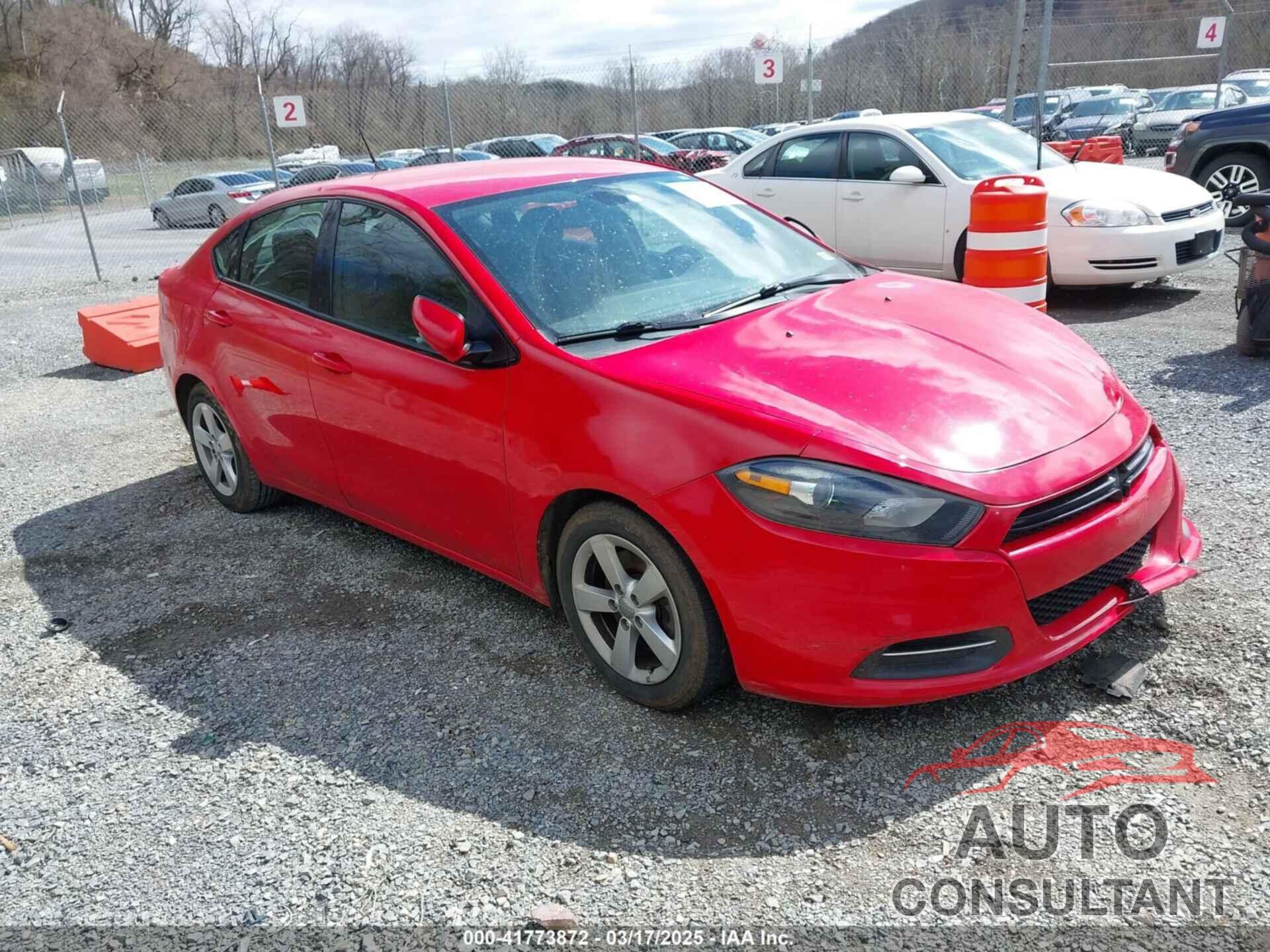 DODGE DART 2016 - 1C3CDFBB0GD616145