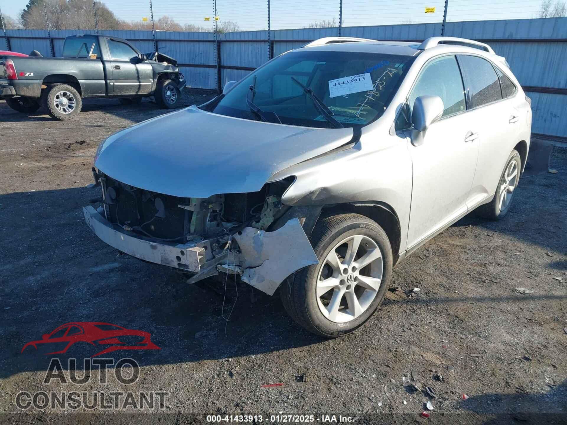 LEXUS RX 350 2010 - 2T2BK1BA2AC076773