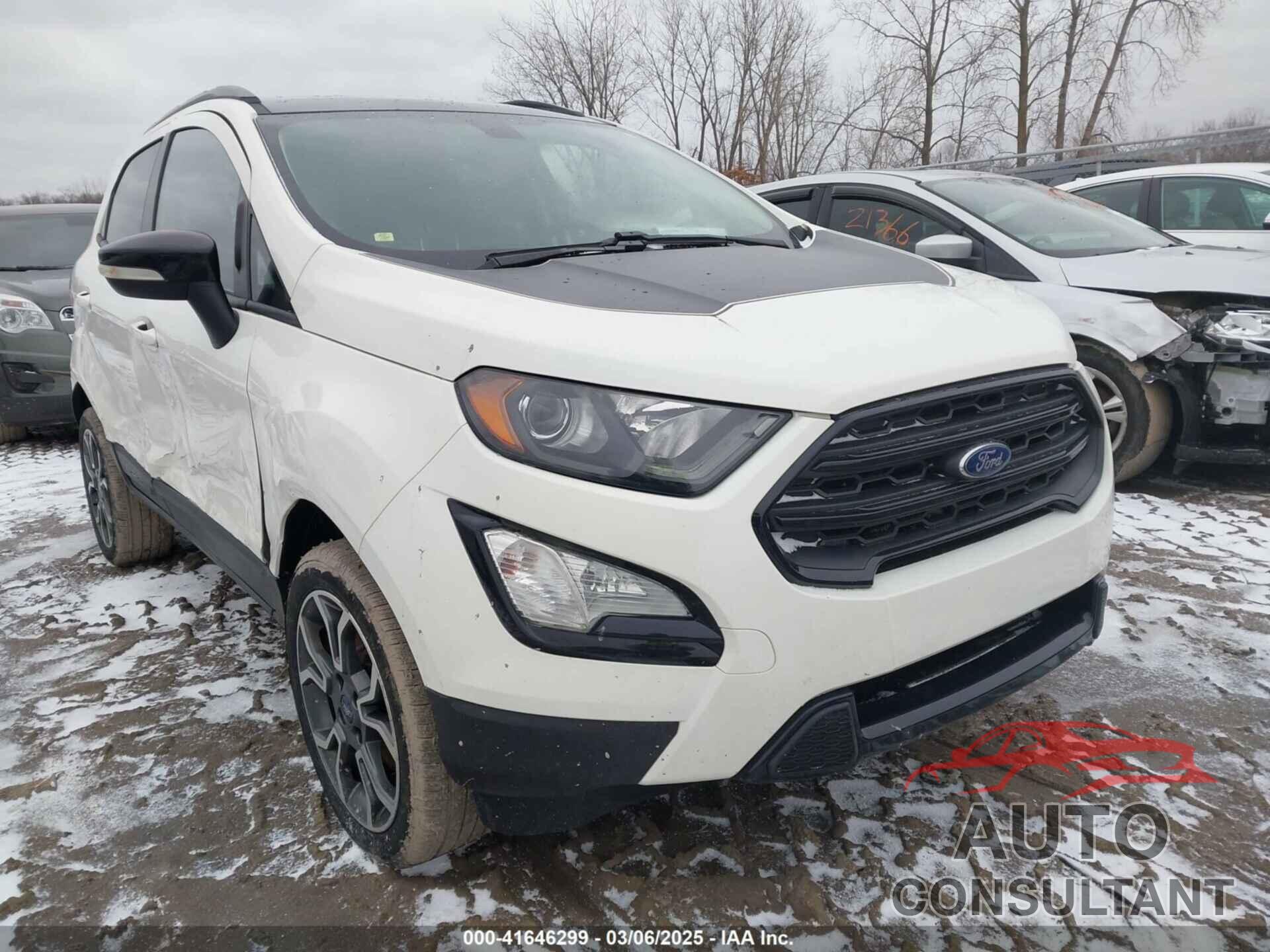 FORD ECOSPORT 2019 - MAJ6S3JLXKC294139