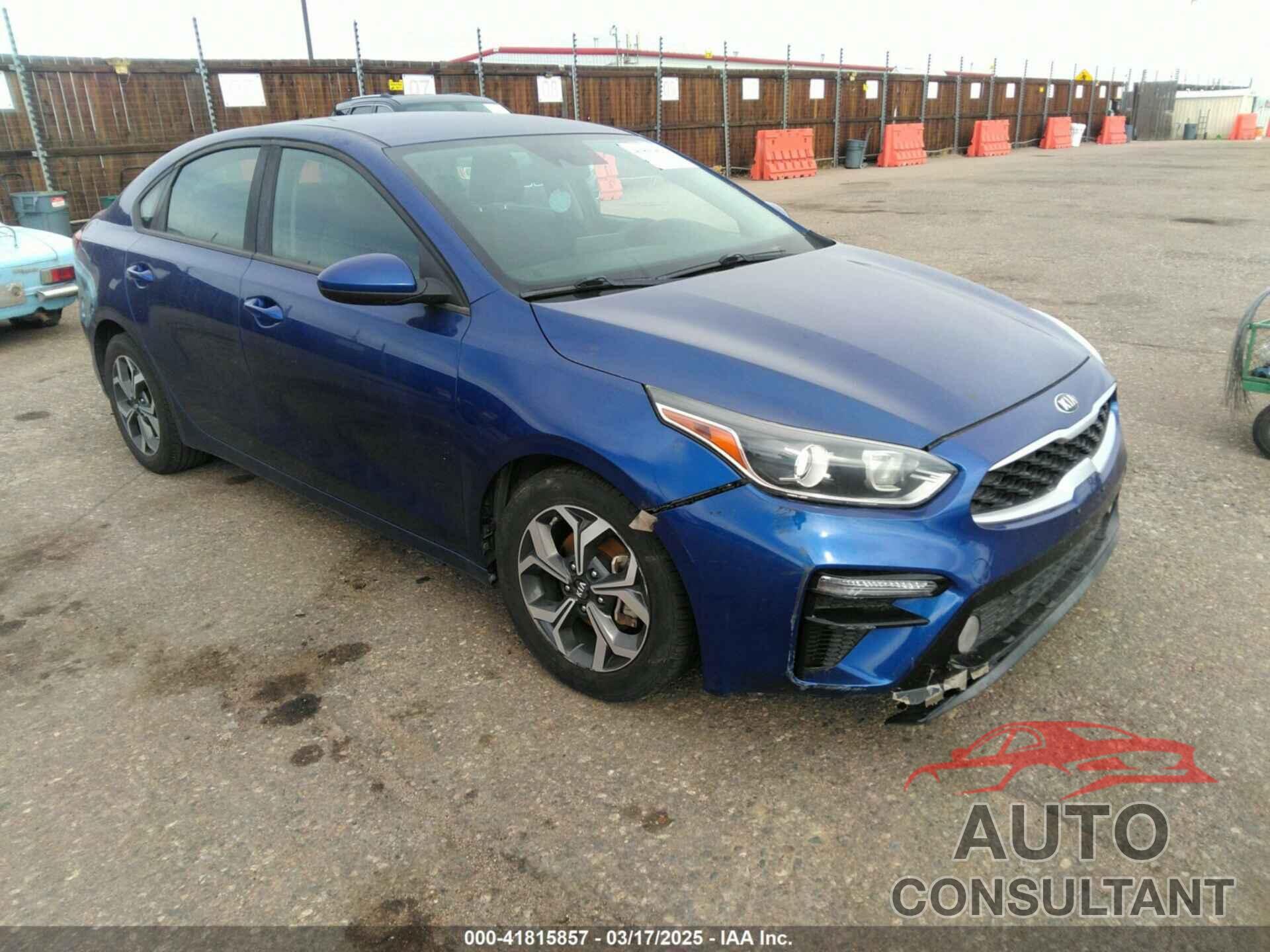 KIA FORTE 2019 - 3KPF24AD9KE109578