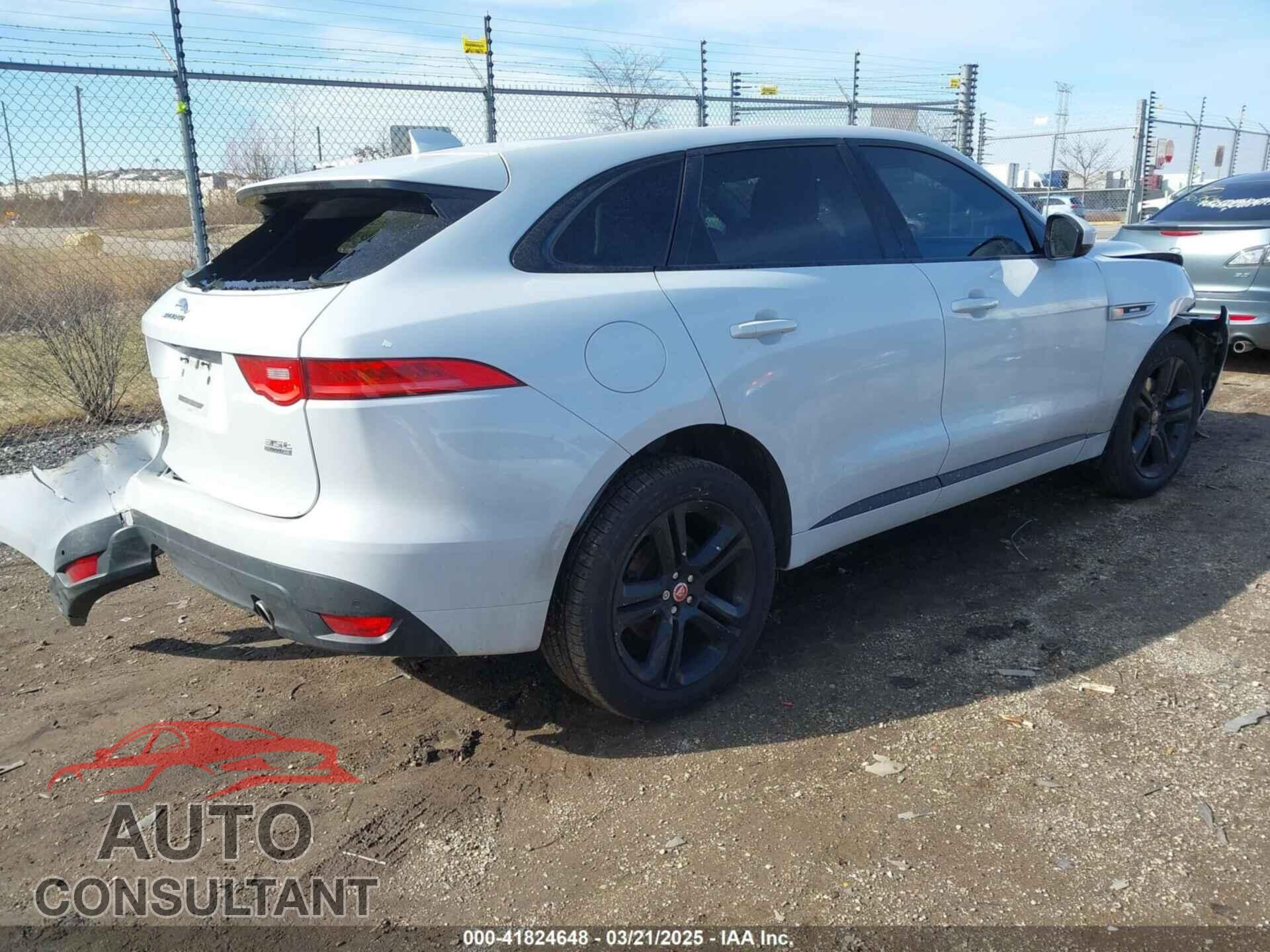 JAGUAR F-PACE 2017 - SADCL2BVXHA063738