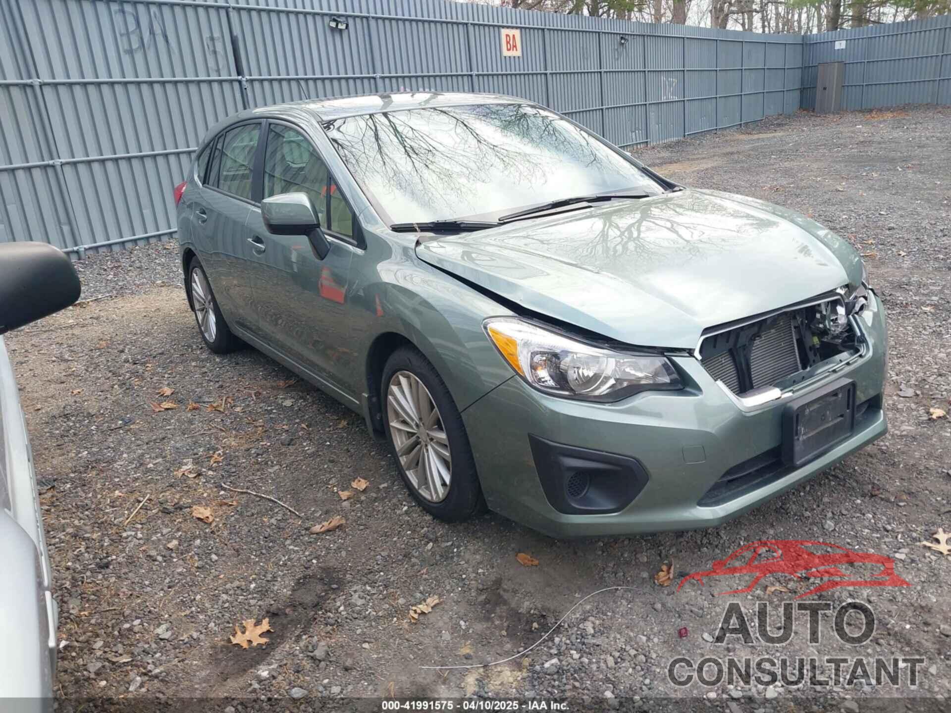 SUBARU IMPREZA 2014 - JF1GPAD69E8268235