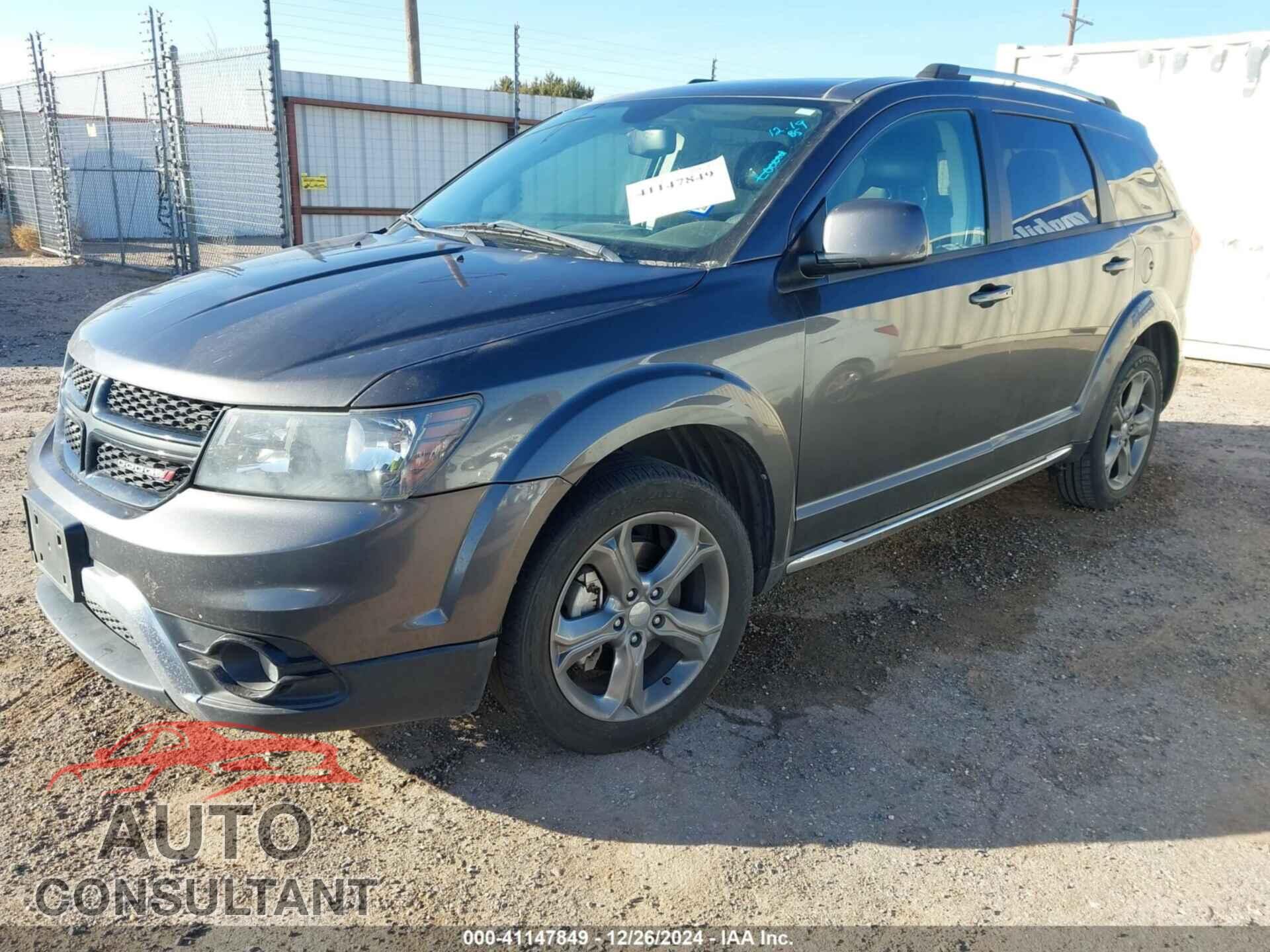 DODGE JOURNEY 2017 - 3C4PDCGB2HT617507