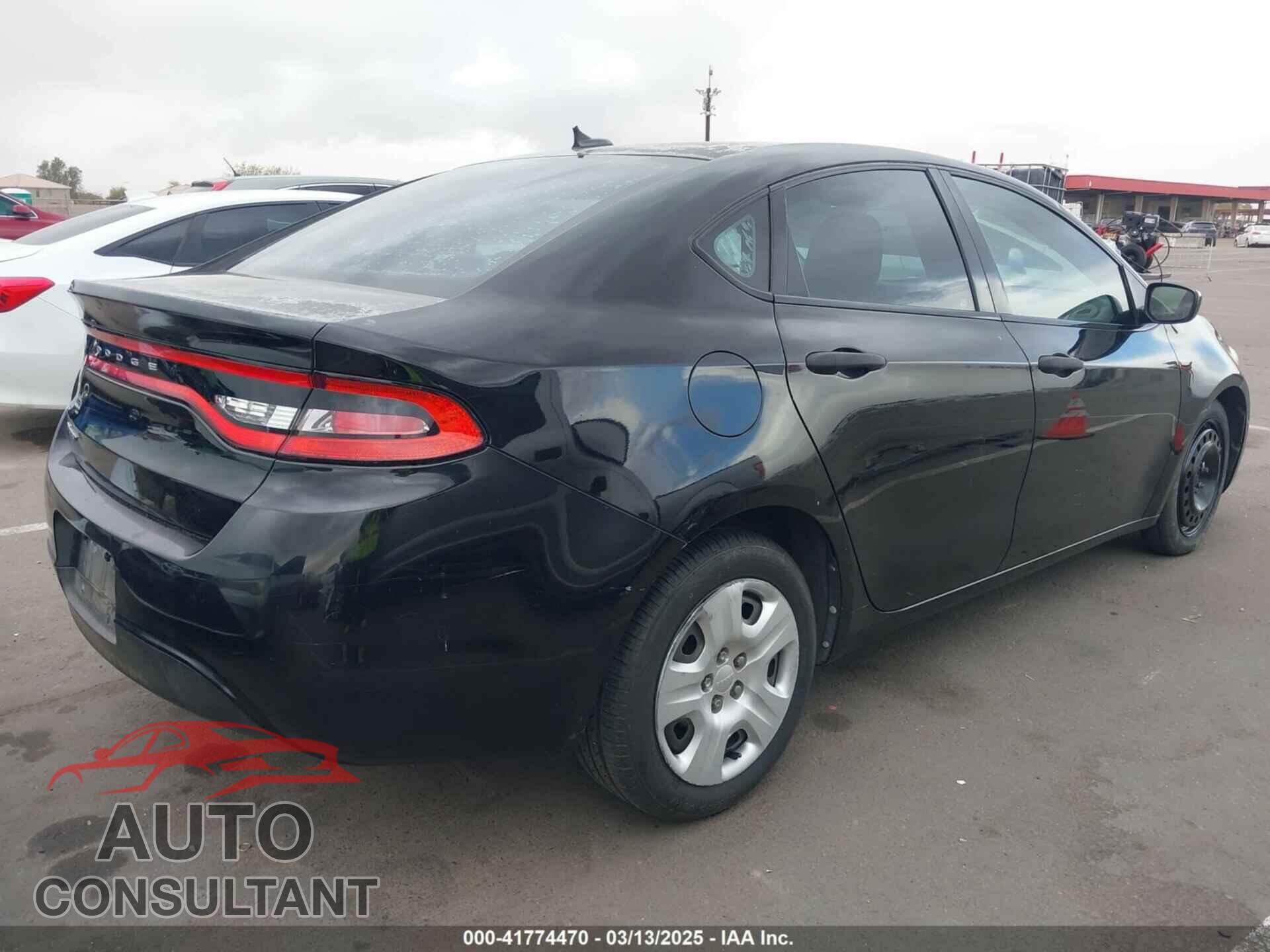 DODGE DART 2013 - 1C3CDFAA0DD198352