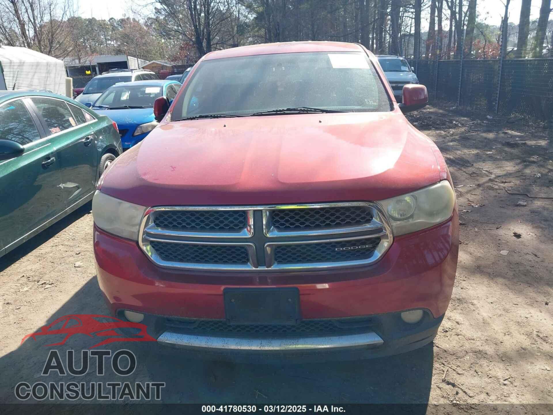 DODGE DURANGO 2011 - 1D4RE2GG5BC684829