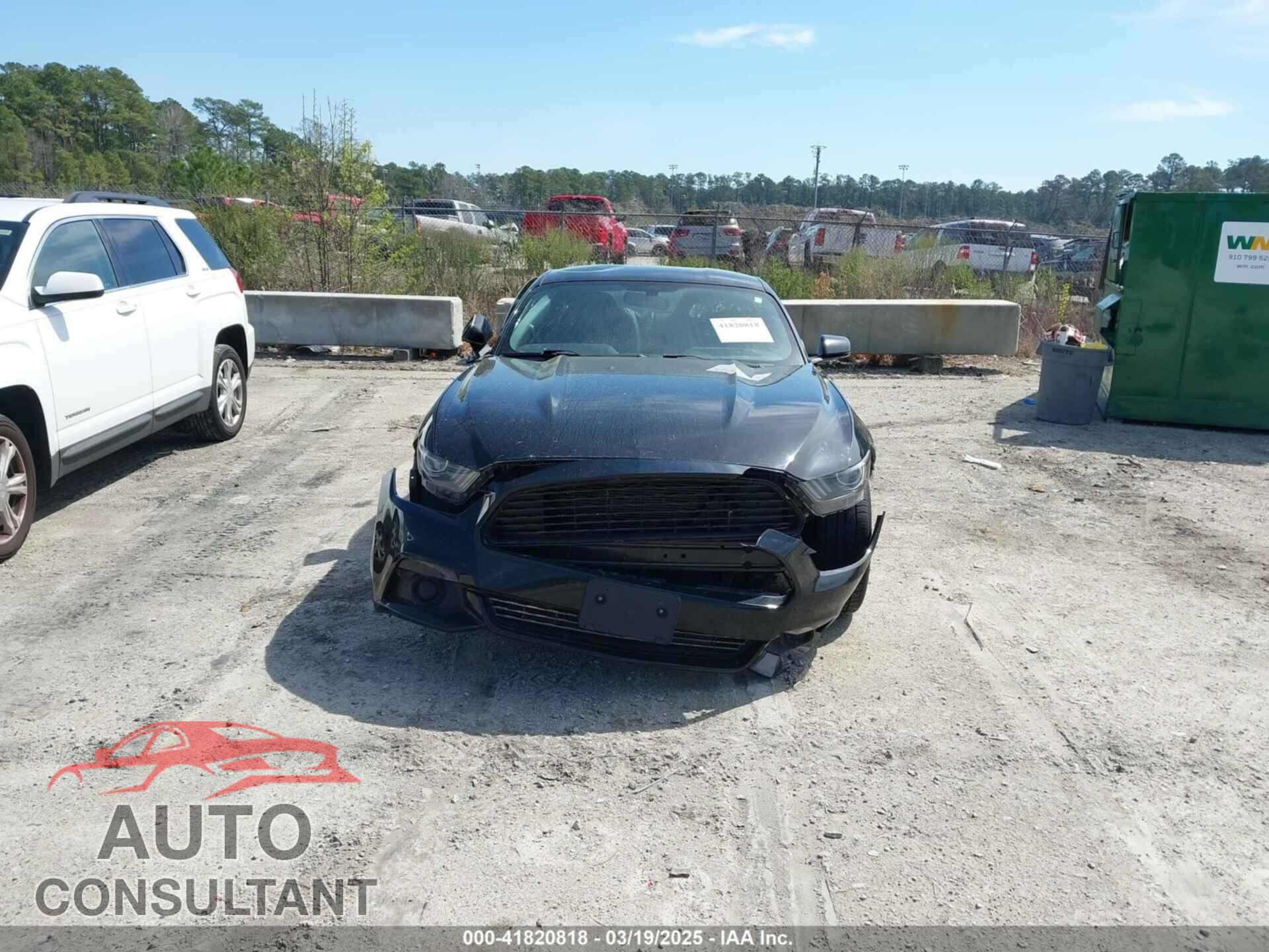 FORD MUSTANG 2017 - 1FA6P8TH9H5259449