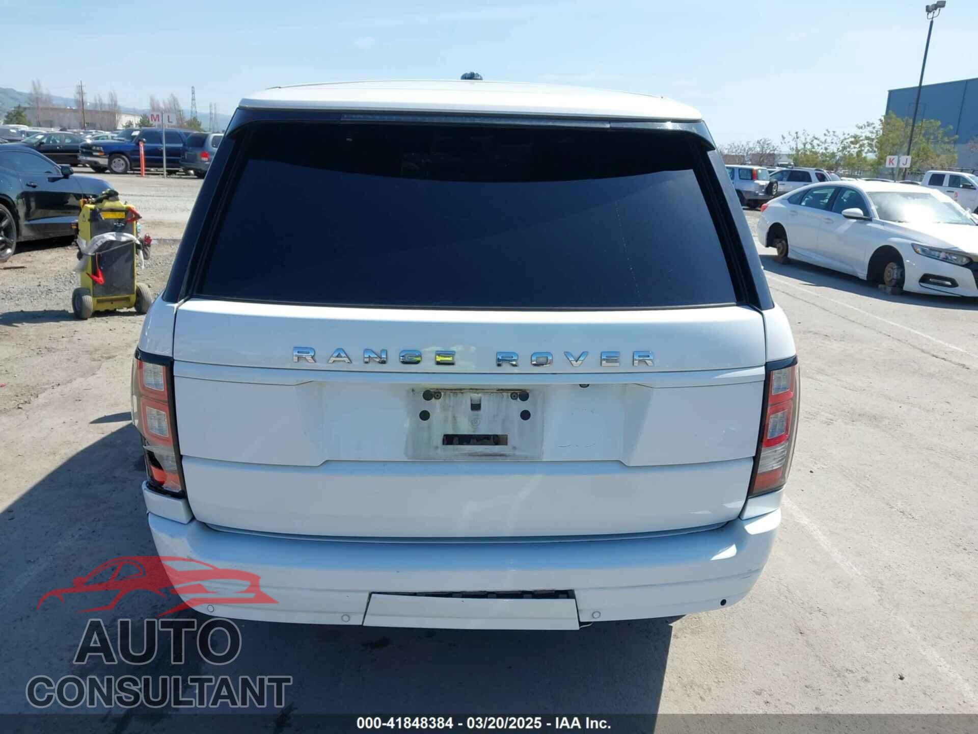 LAND ROVER RANGE ROVER 2013 - SALGS2DF7DA104884