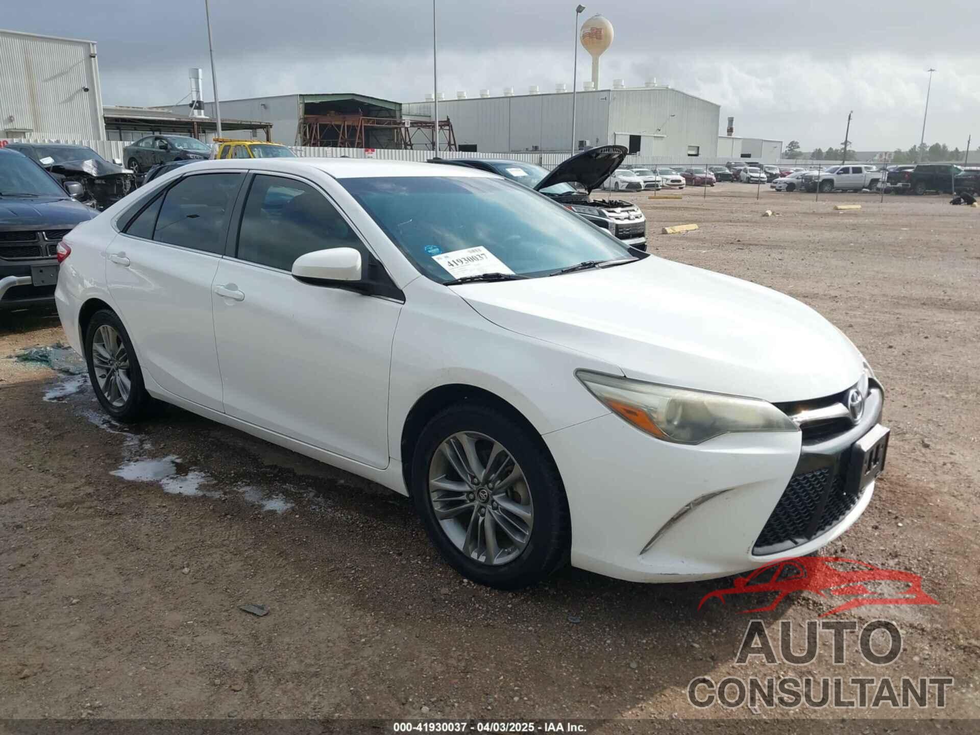 TOYOTA CAMRY 2016 - 4T1BF1FK2GU586284