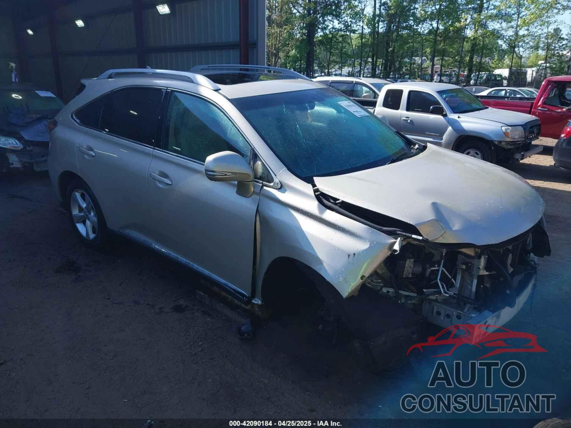 LEXUS RX 350 2011 - 2T2BK1BA2BC094157