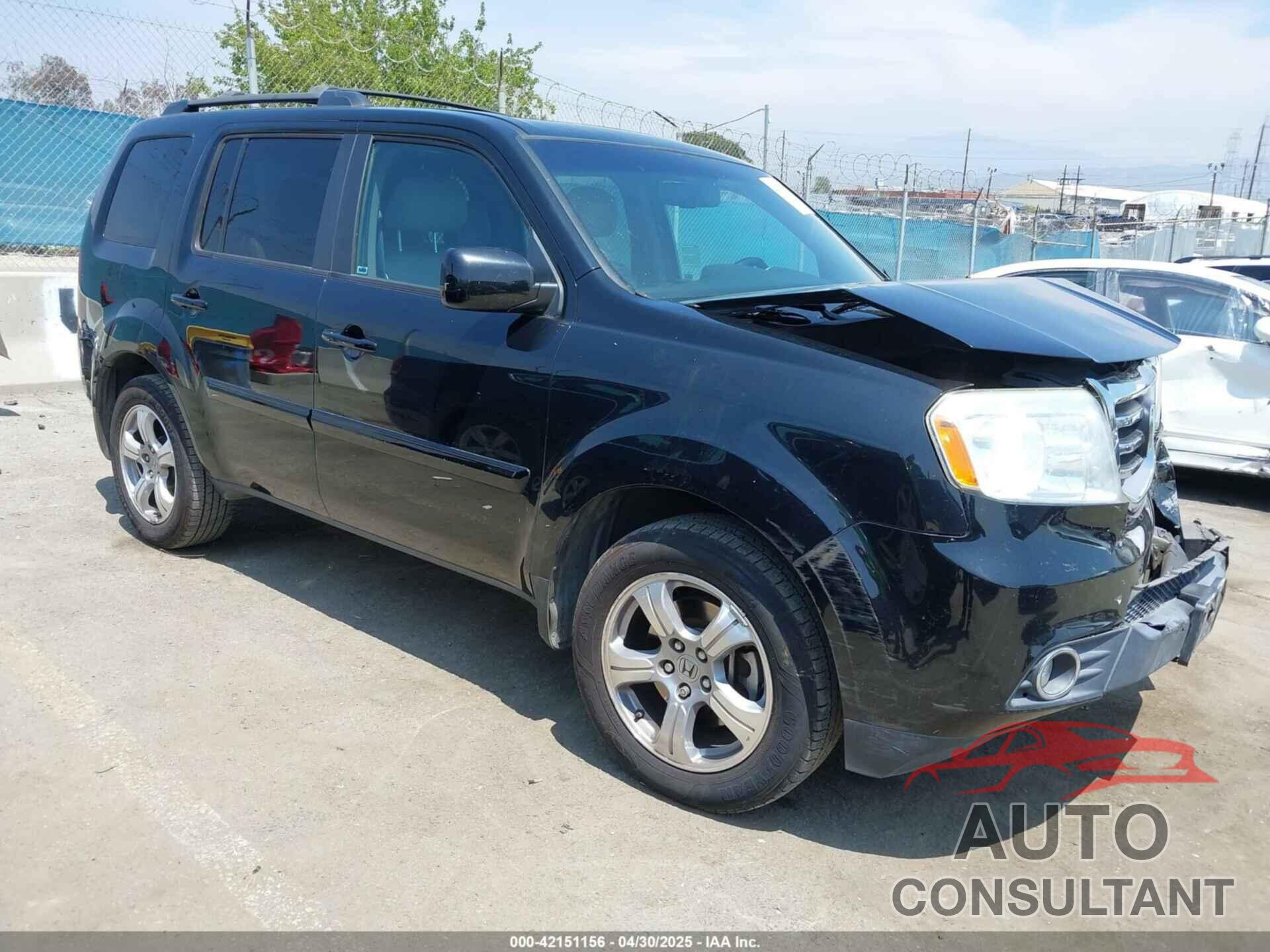 HONDA PILOT 2015 - 5FNYF3H5XFB014436