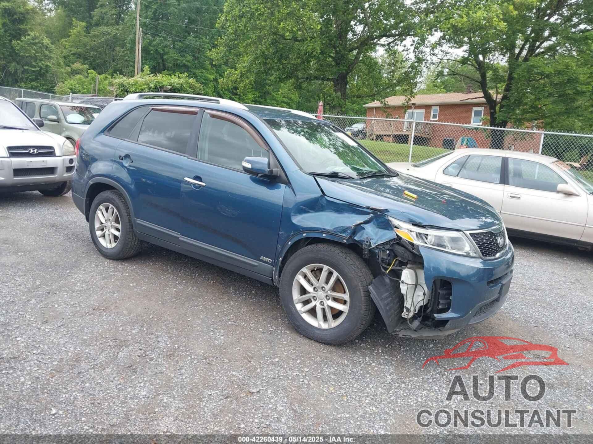 KIA SORENTO 2014 - 5XYKTCA66EG449205
