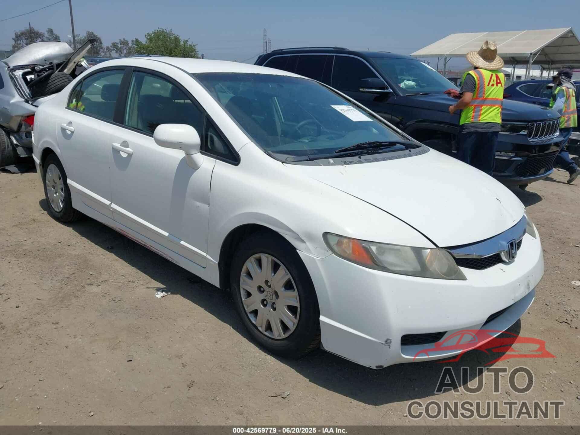 HONDA CIVIC 2009 - 1HGFA46539L000153