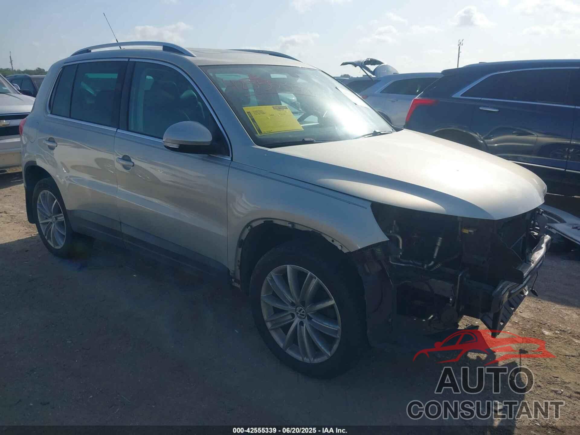VOLKSWAGEN TIGUAN 2011 - WVGBV7AX8BW557815