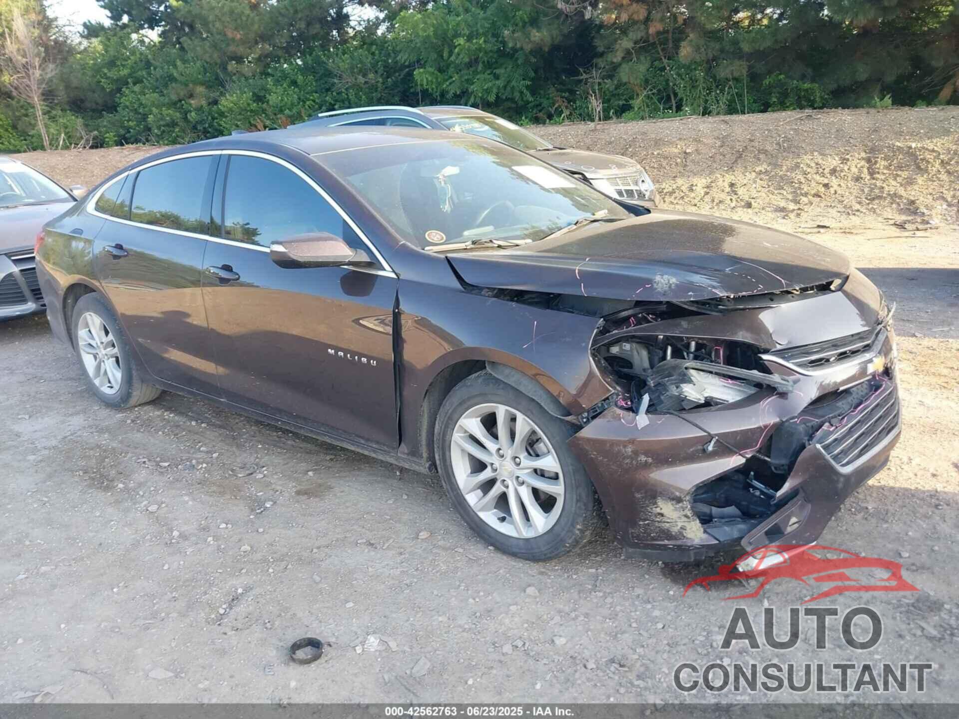 CHEVROLET MALIBU 2016 - 1G1ZE5ST0GF196129