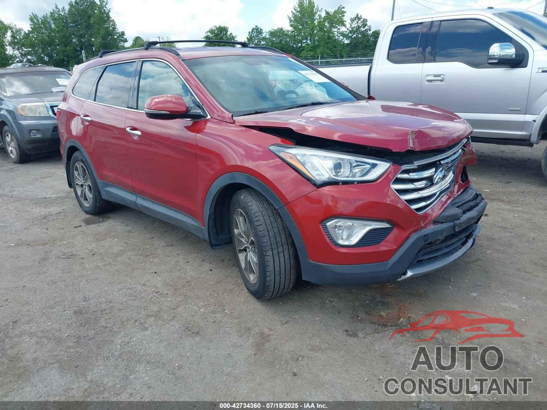 HYUNDAI SANTA FE 2014 - KM8SNDHF5EU056182