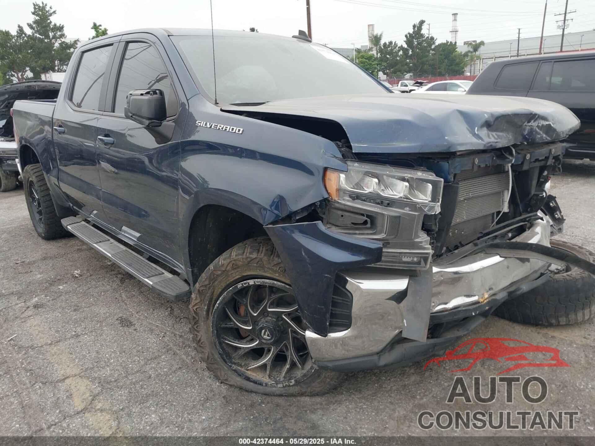 CHEVROLET SILVERADO 1500 2021 - 3GCPWCED5MG102874
