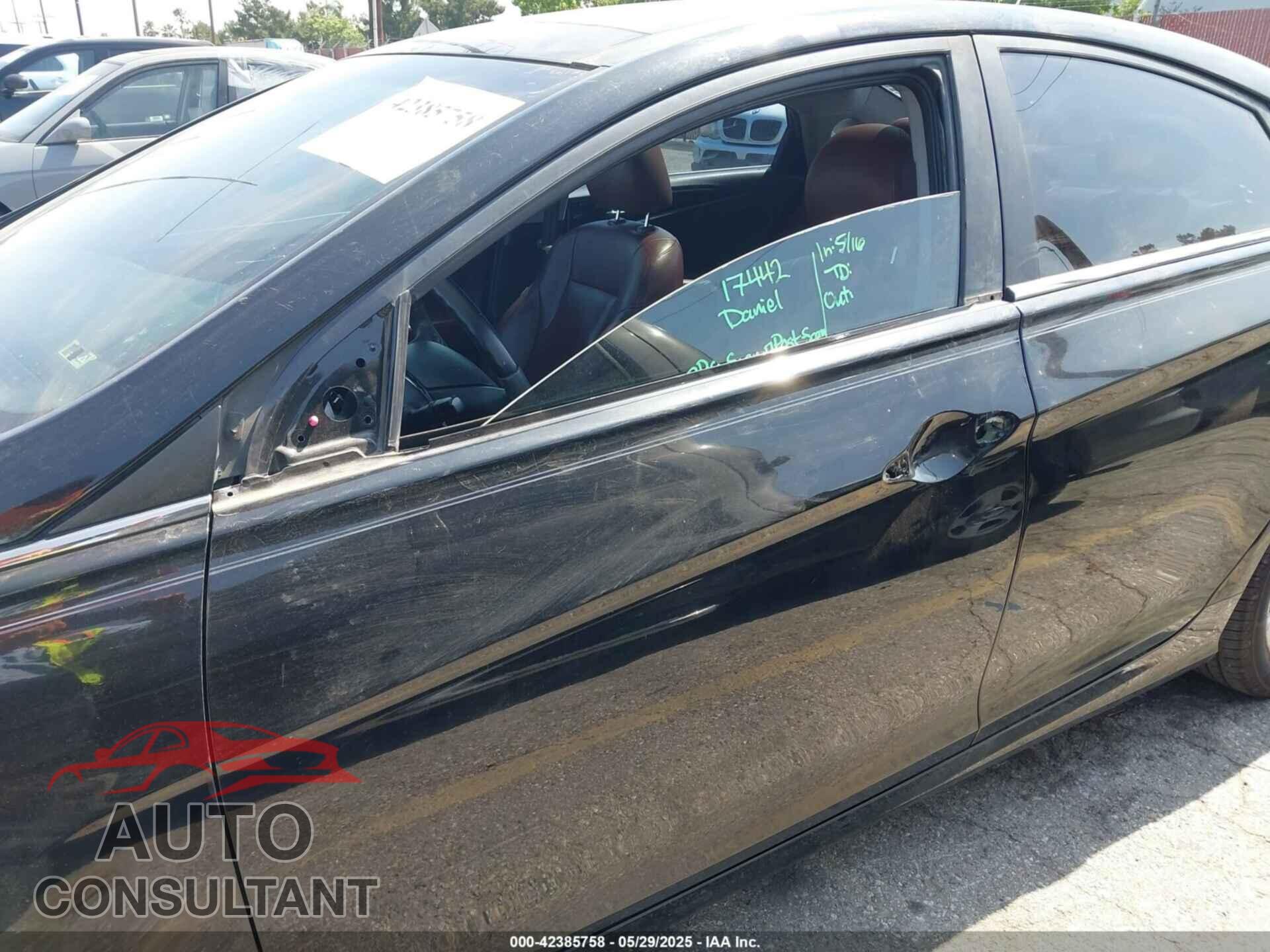 HYUNDAI SONATA 2012 - 5NPEC4AC5CH484784