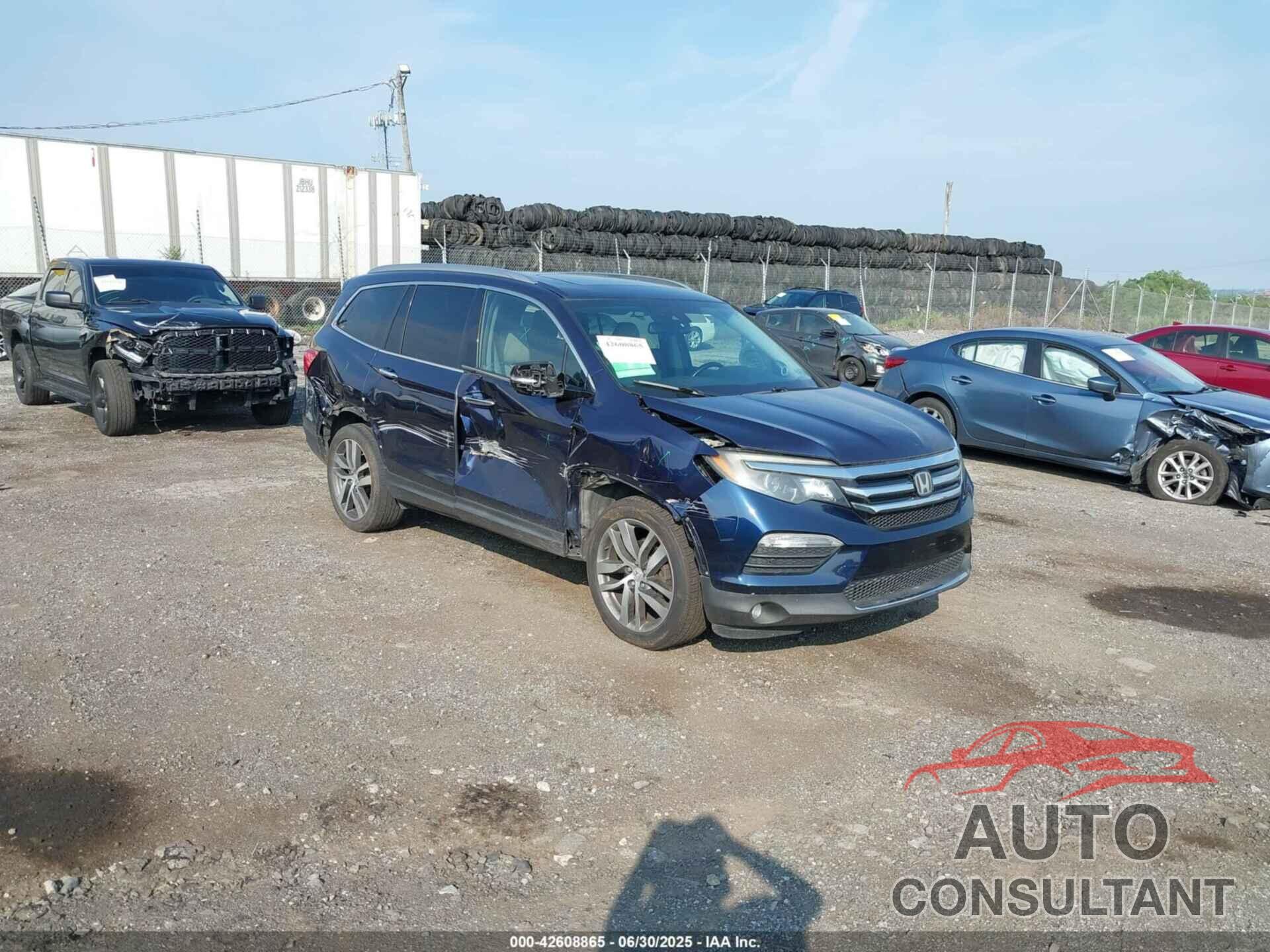 HONDA PILOT 2016 - 5FNYF6H00GB073552