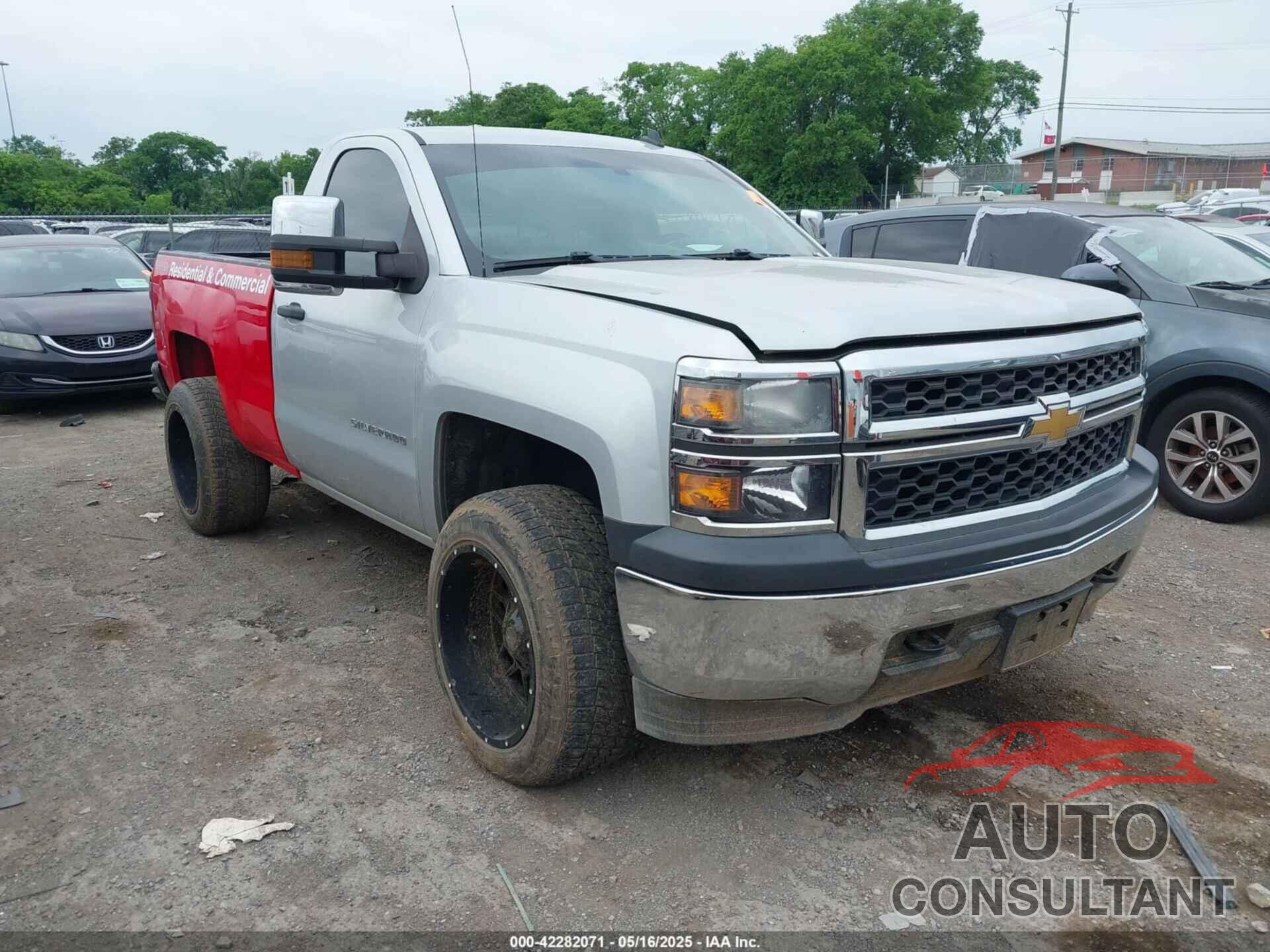 CHEVROLET SILVERADO 1500 2014 - 1GCNKPEC5EZ339030