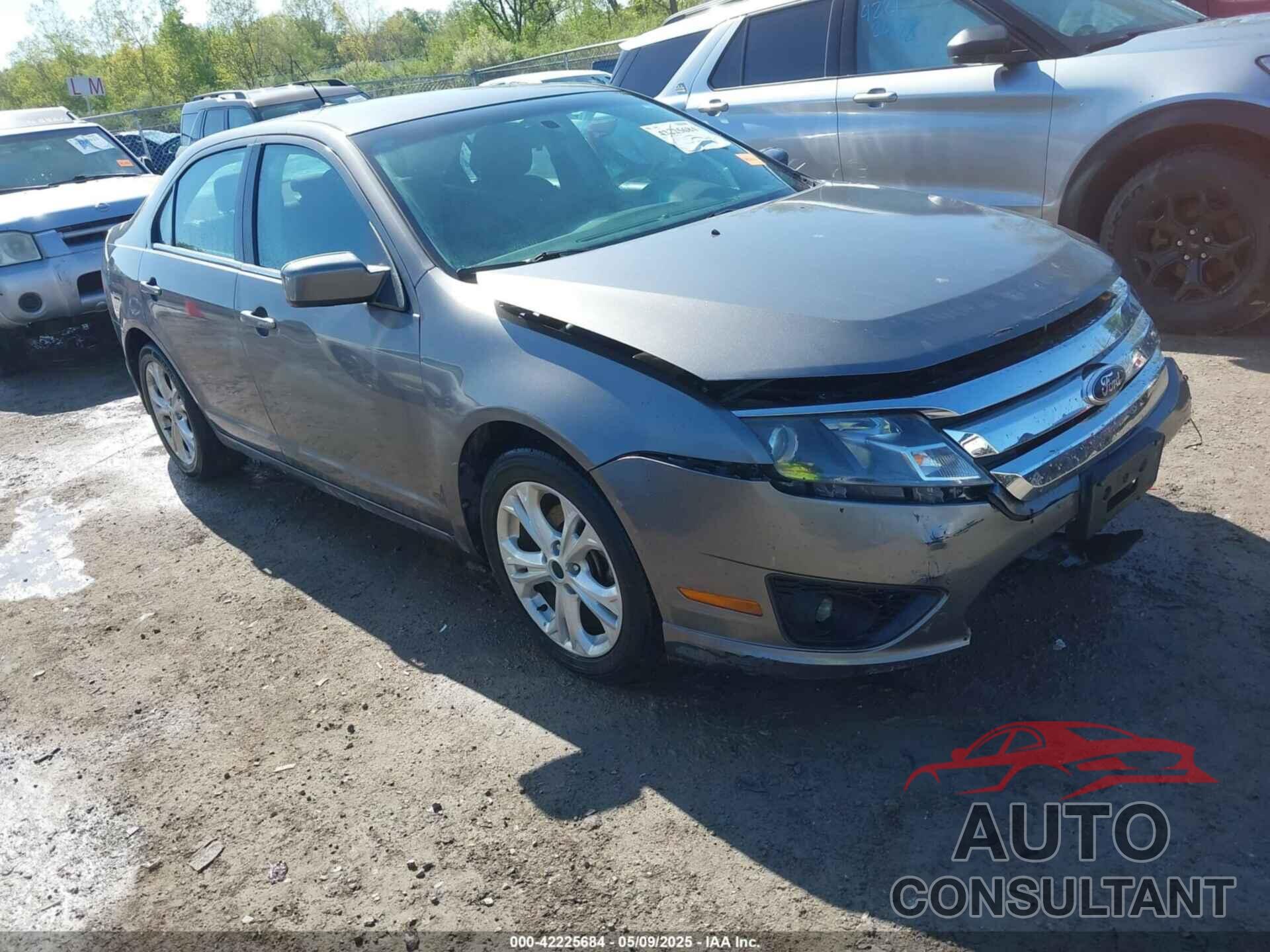 FORD FUSION 2012 - 3FAHP0HA6CR409738