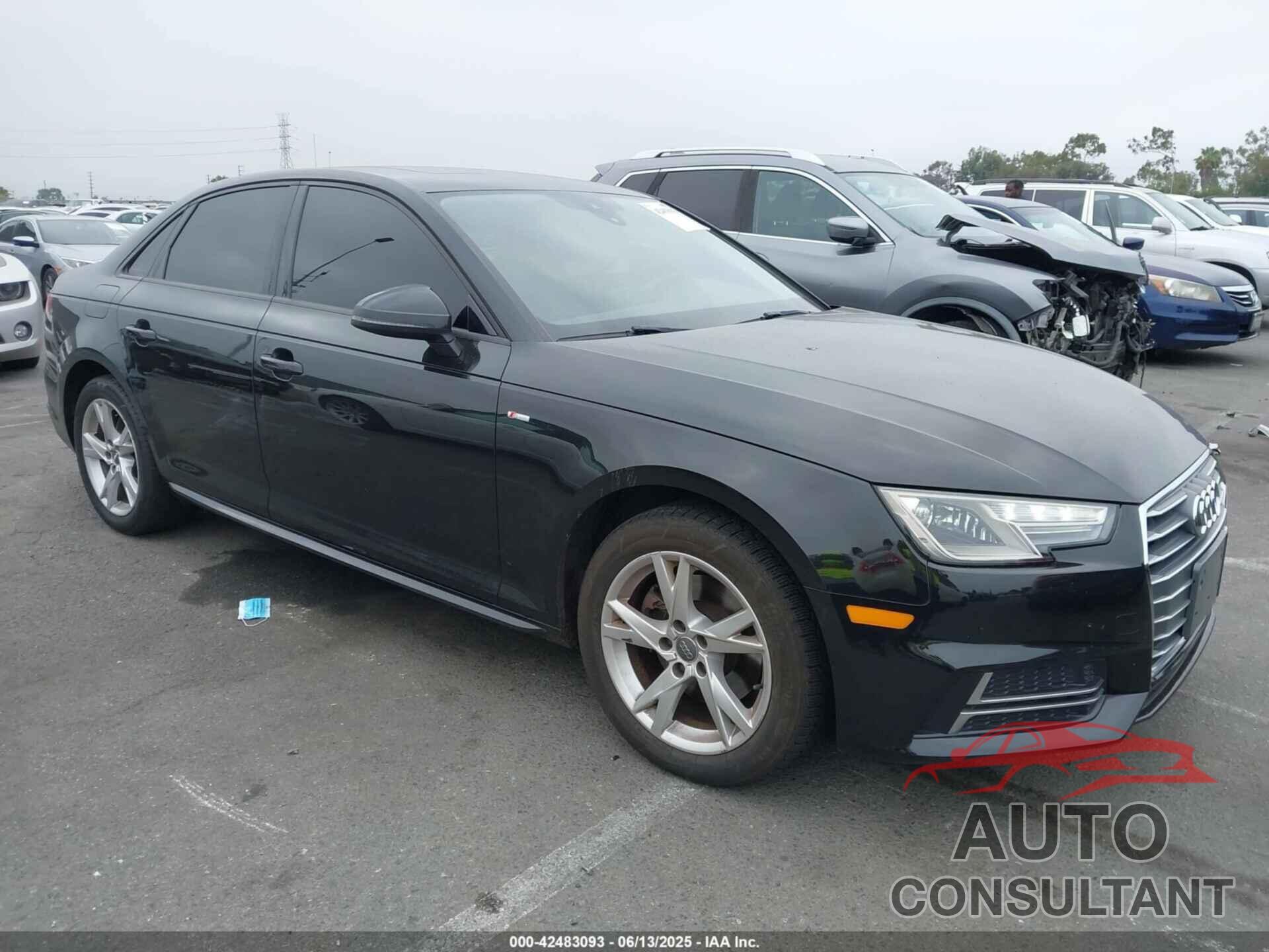 AUDI A4 2018 - WAUKMAF42JA067558