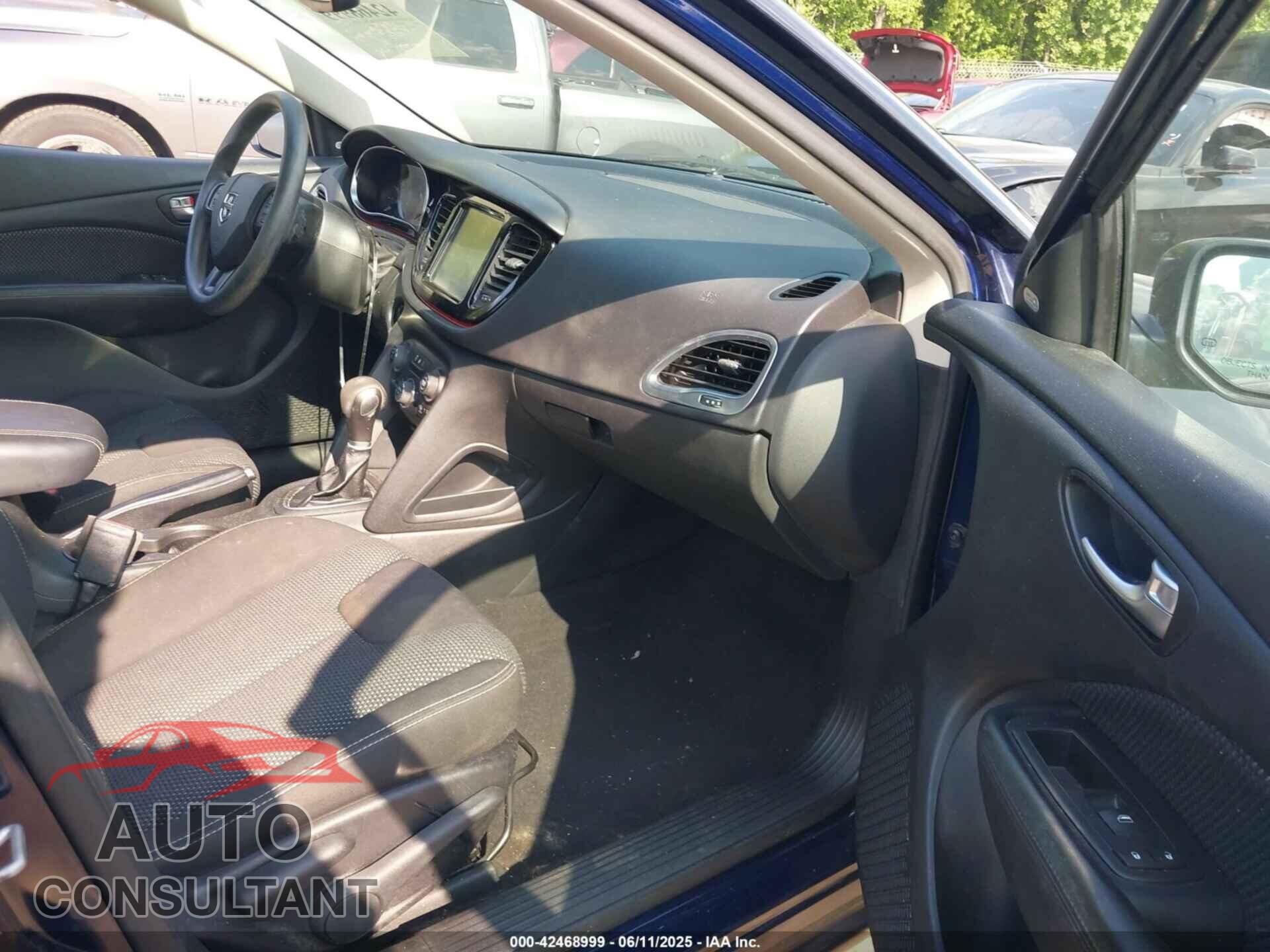 DODGE DART 2015 - 1C3CDFBB4FD362938