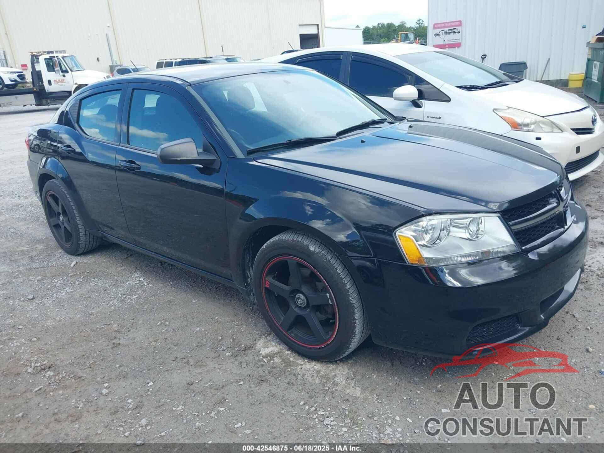 DODGE AVENGER 2013 - 1C3CDZAB5DN587122