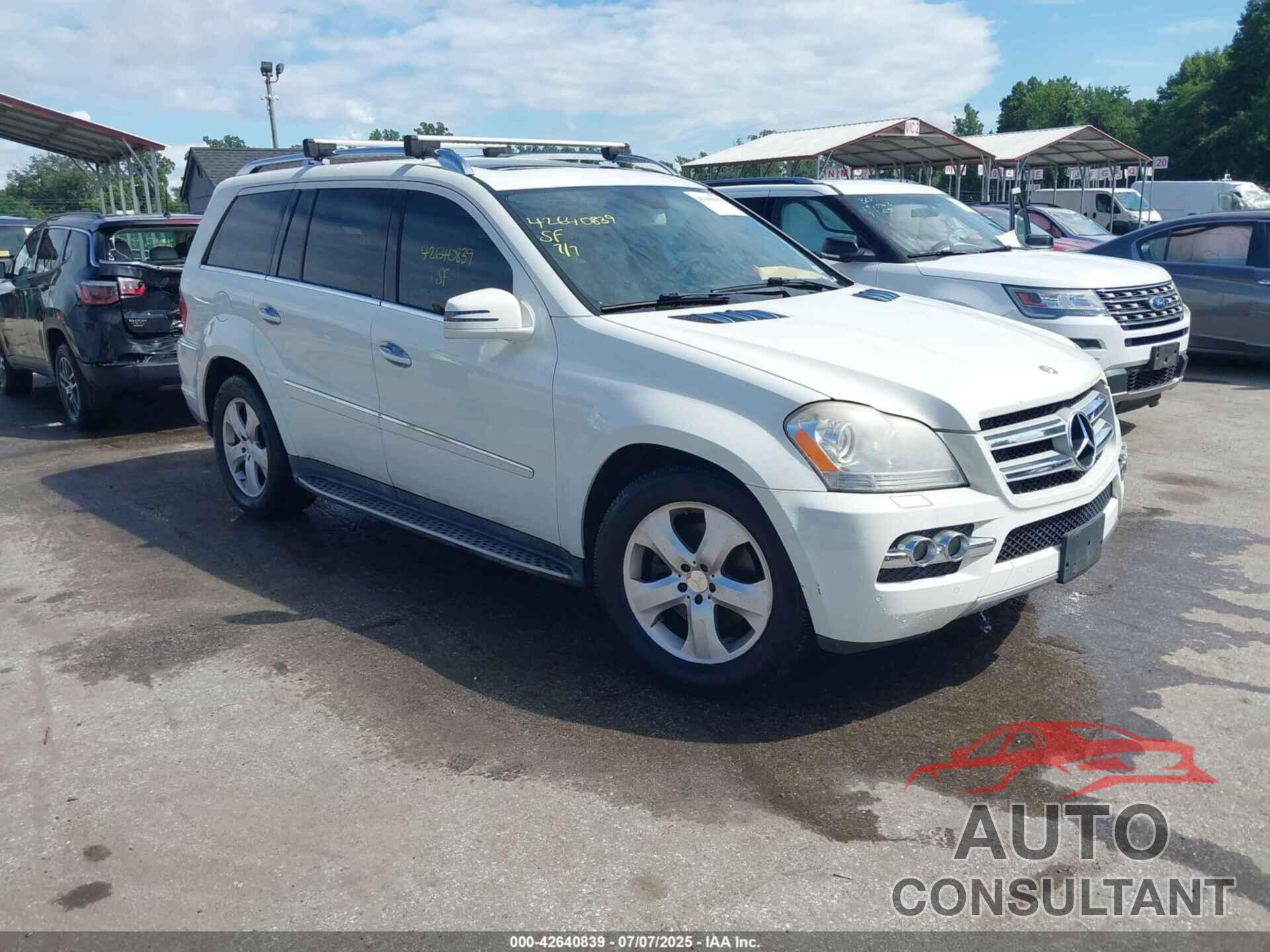 MERCEDES-BENZ GL 450 2011 - 4JGBF7BE8BA719787
