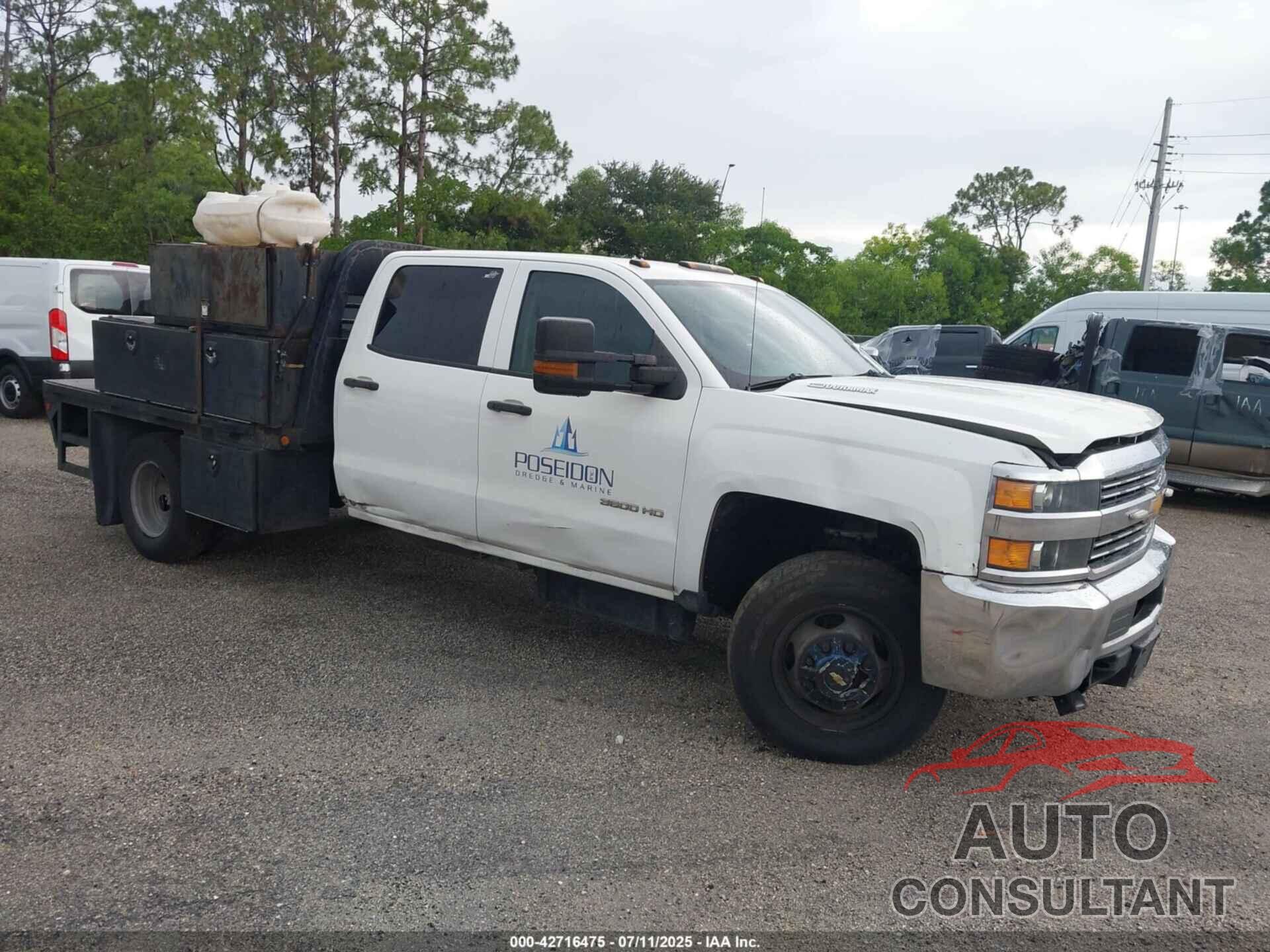 CHEVROLET SILVERADO 3500HD CHASSIS 2015 - 1GB4CYC88FF562683