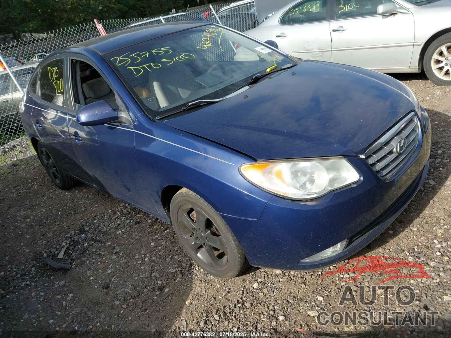 HYUNDAI ELANTRA 2009 - KMHDU46D59U791439