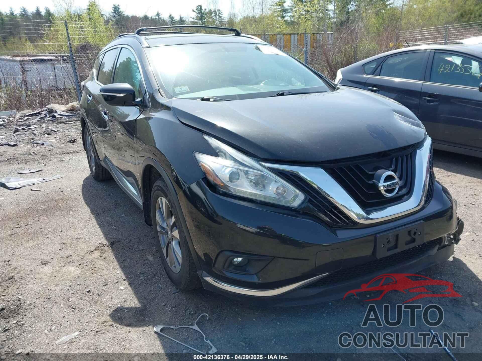 NISSAN MURANO 2015 - 5N1AZ2MH0FN203063