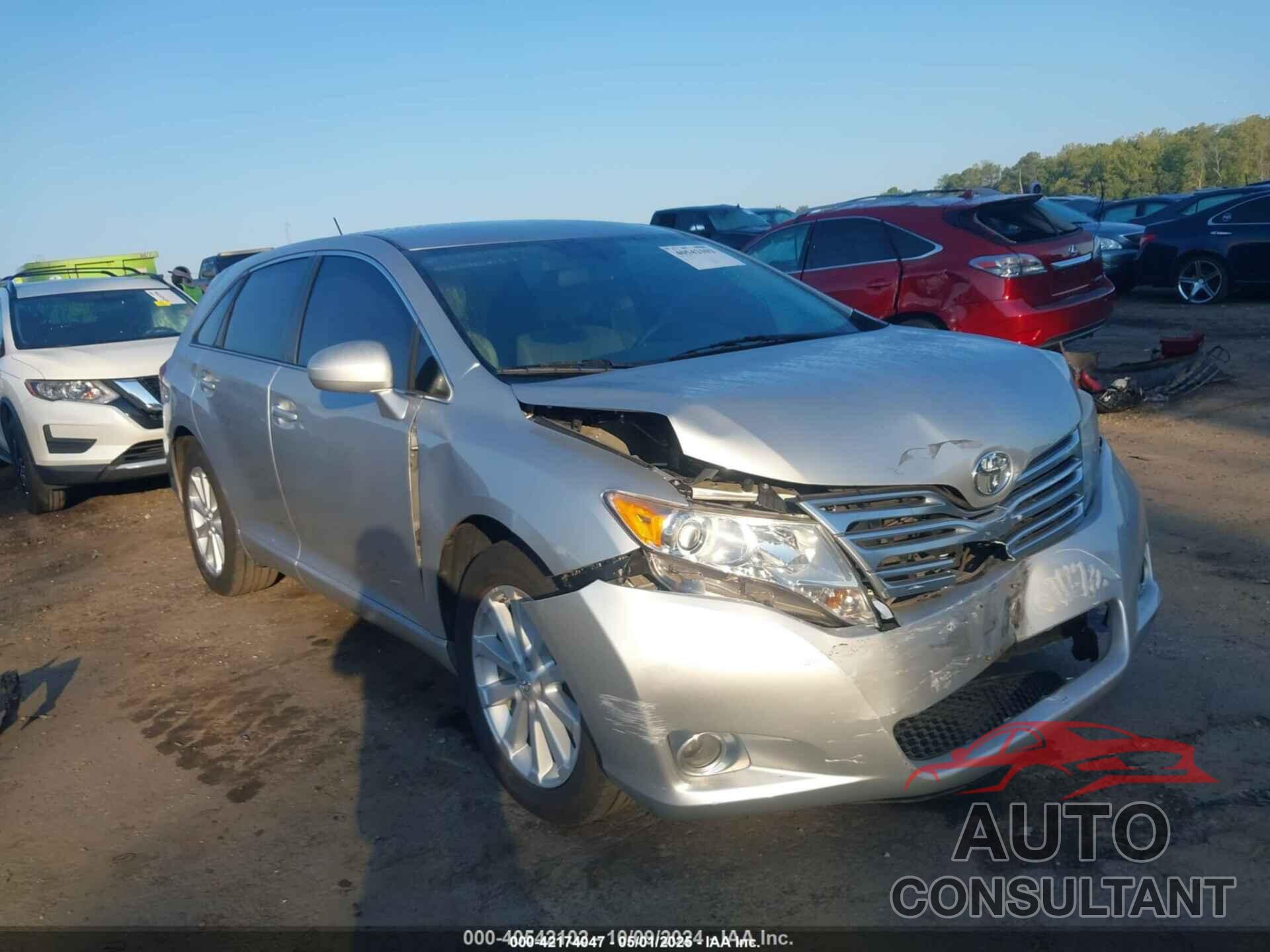 TOYOTA VENZA 2012 - 423VA3BB0CU063037