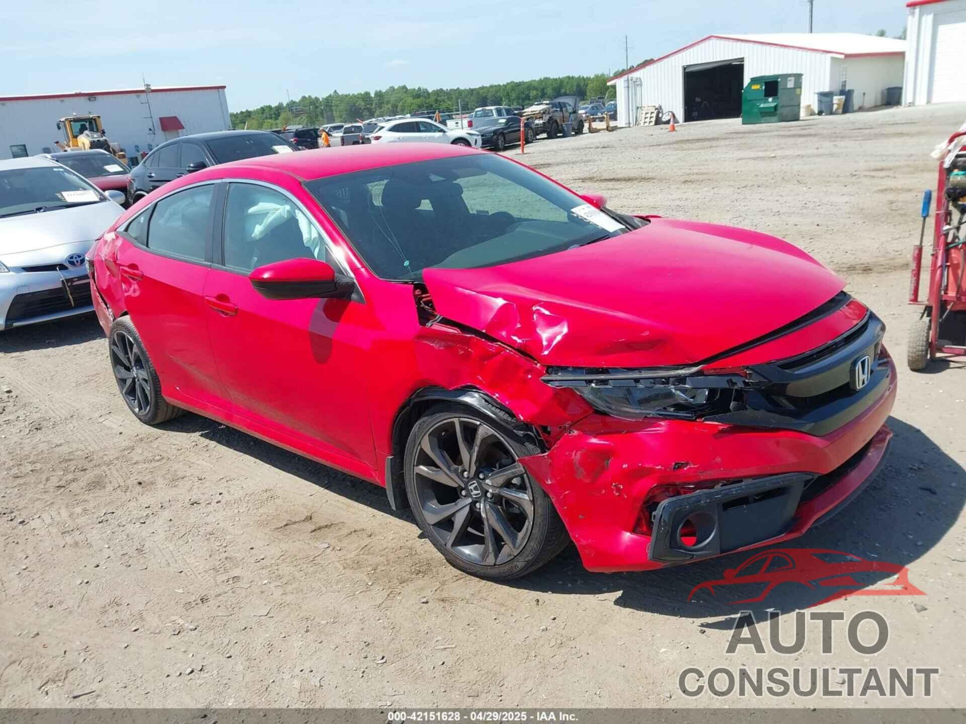 HONDA CIVIC 2021 - 2HGFC2F88MH536725