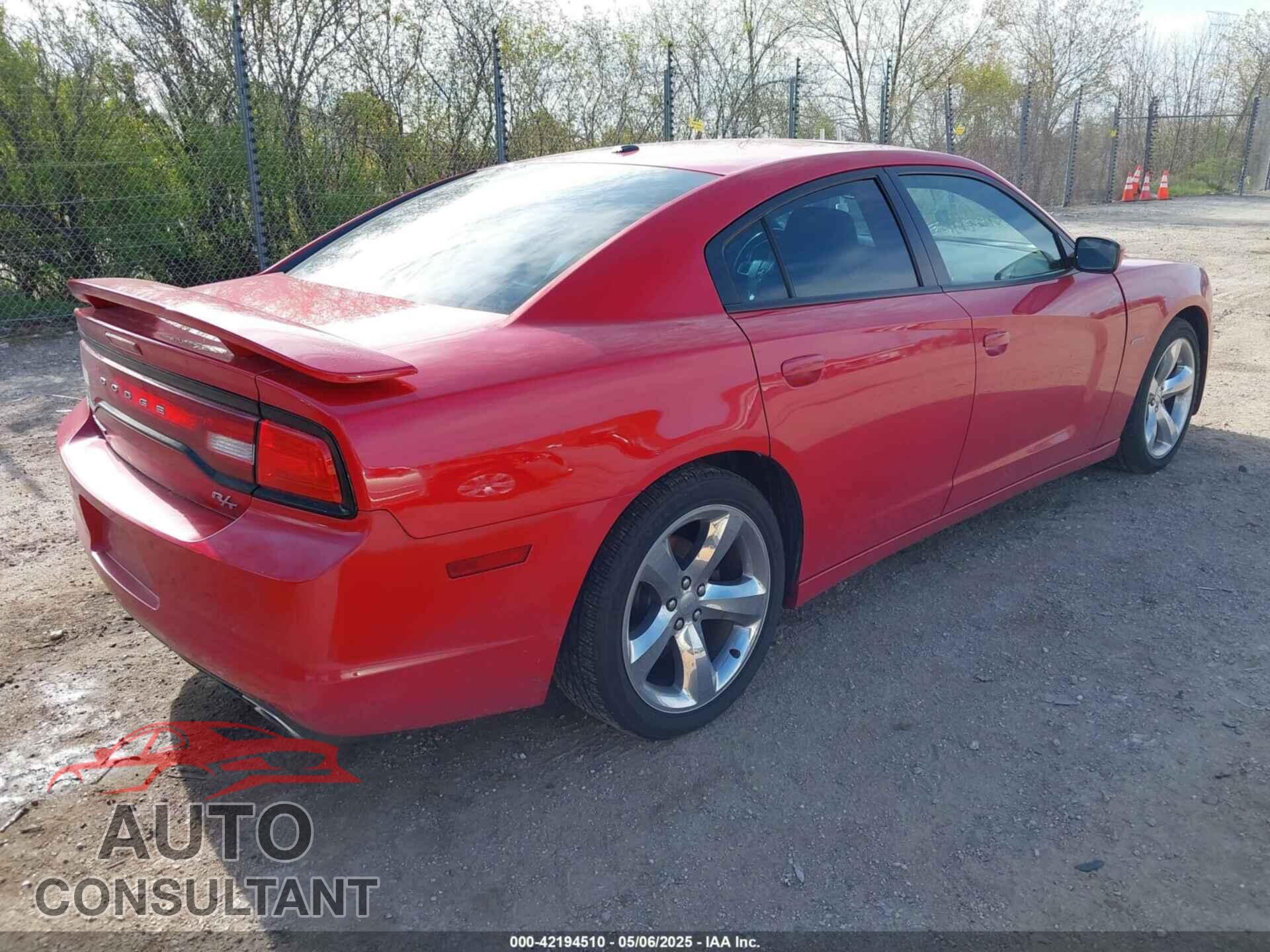 DODGE CHARGER 2012 - 2C3CDXCT4CH303948