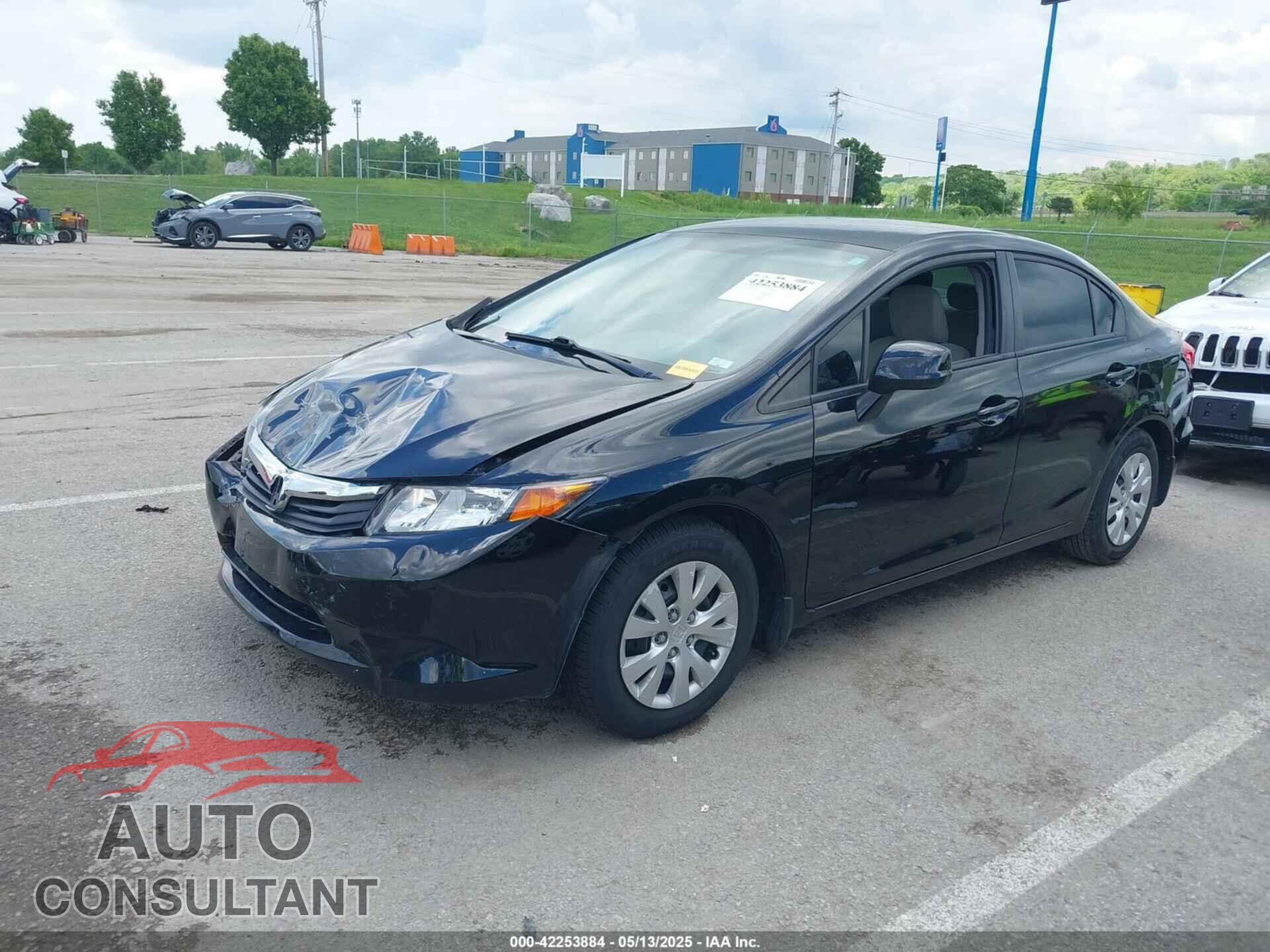 HONDA CIVIC 2012 - 2HGFB2F59CH322463