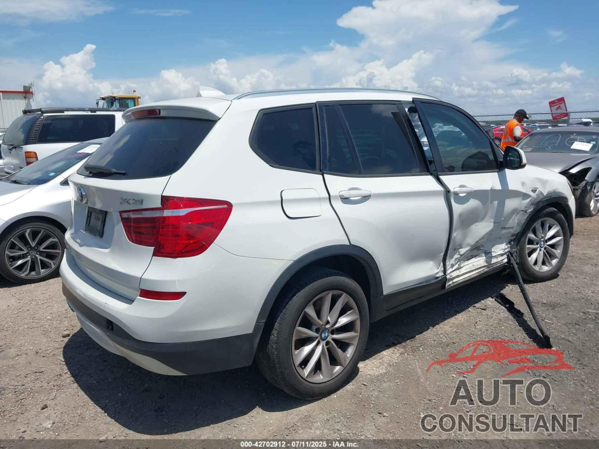 BMW X3 2015 - 5UXWX9C50F0D45458