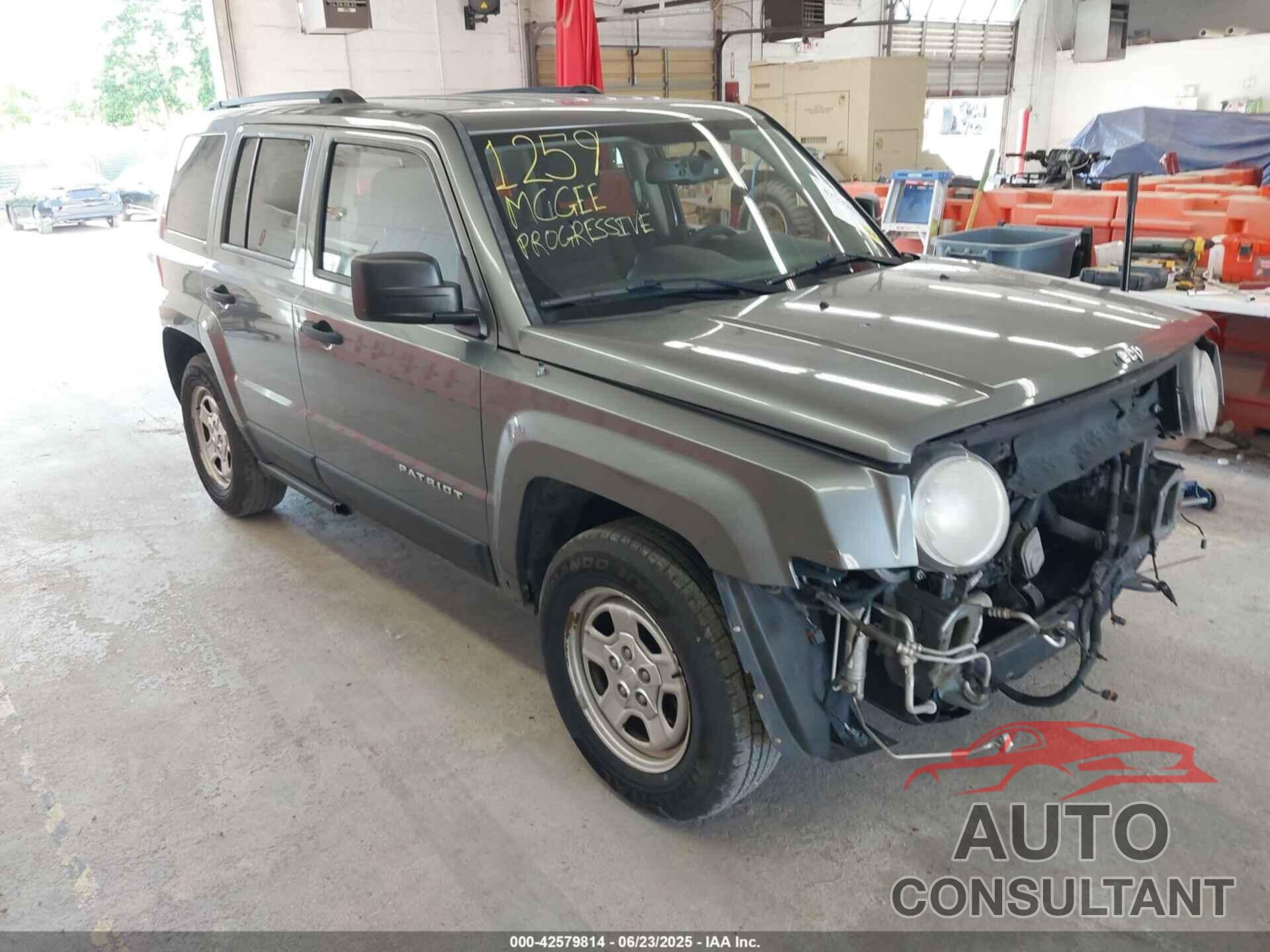 JEEP PATRIOT 2013 - 1C4NJPBA1DD251528