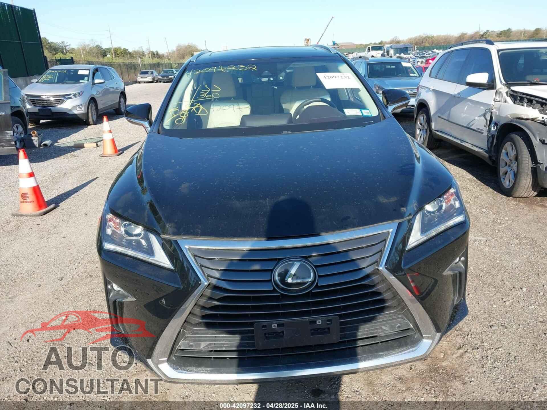 LEXUS RX 350 2019 - 2T2BZMCA3KC193615