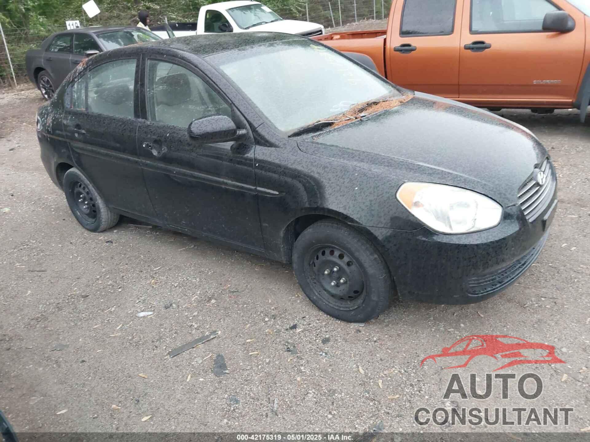 HYUNDAI ACCENT 2010 - KMHCN4AC1AU445545