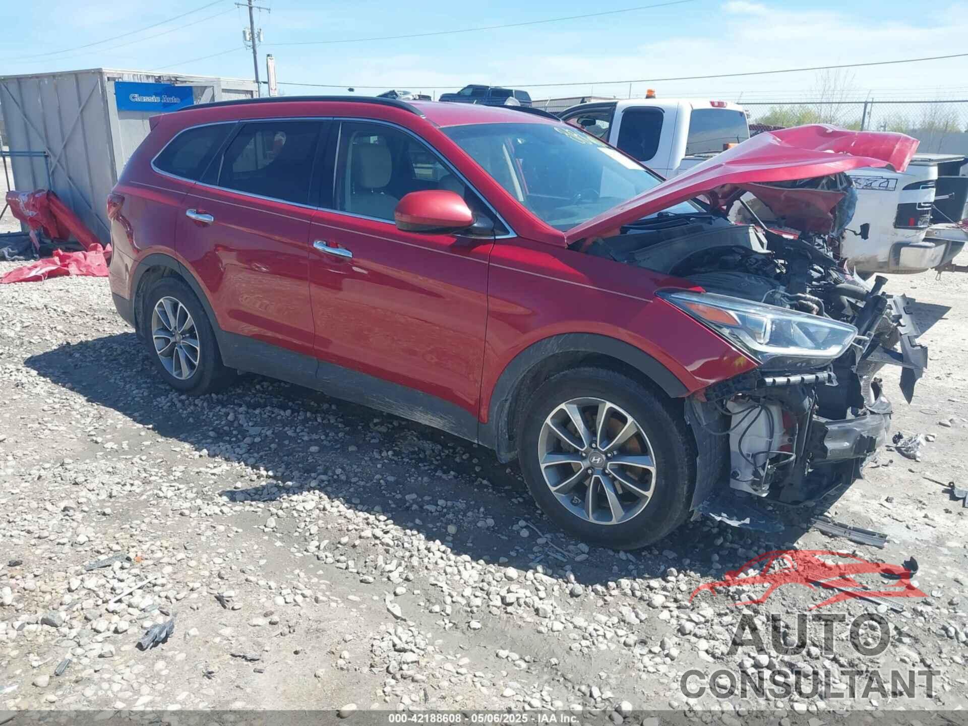HYUNDAI SANTA FE 2017 - KM8SMDHF9HU251015