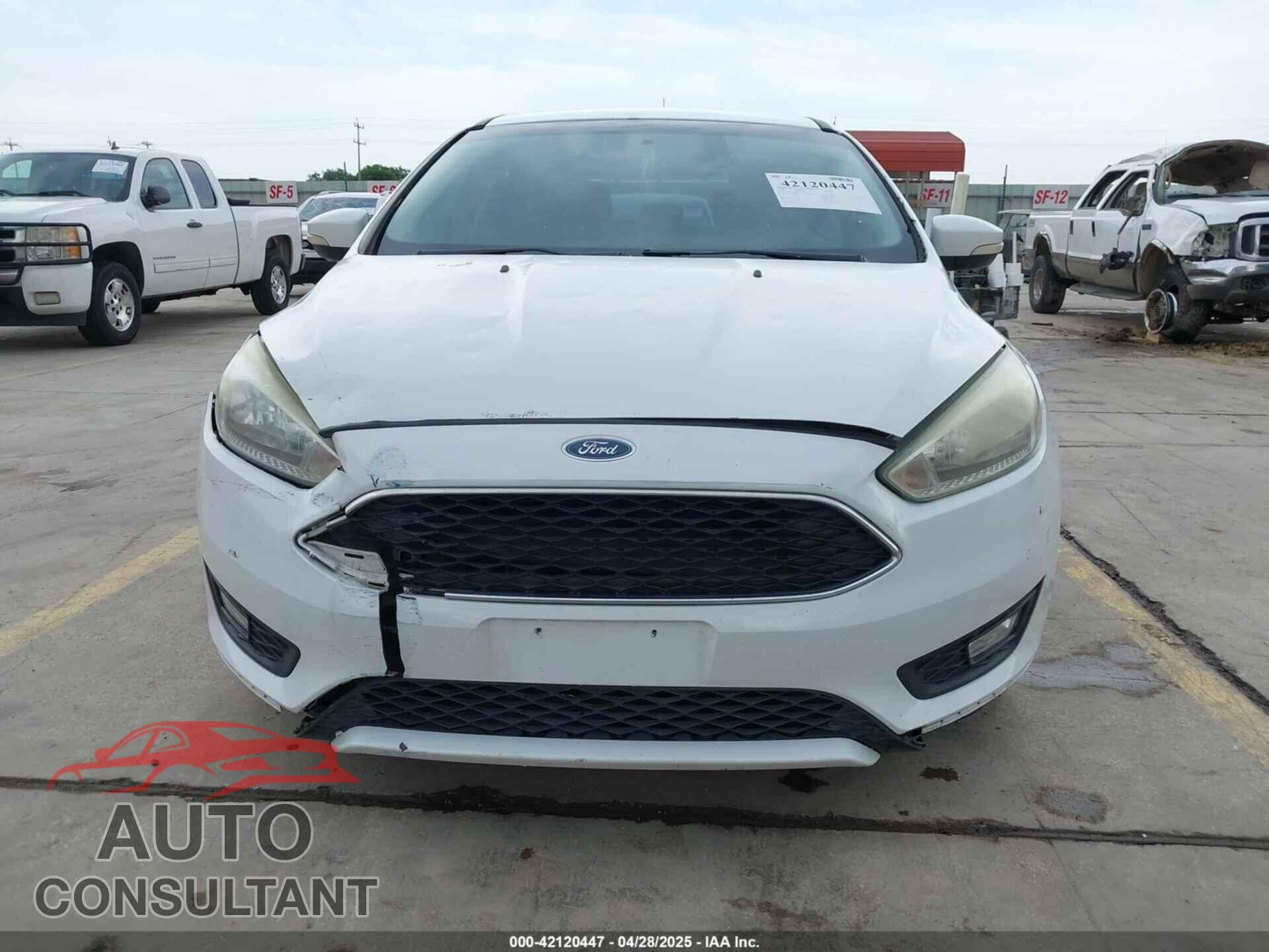 FORD FOCUS 2016 - 1FADP3K27GL262397