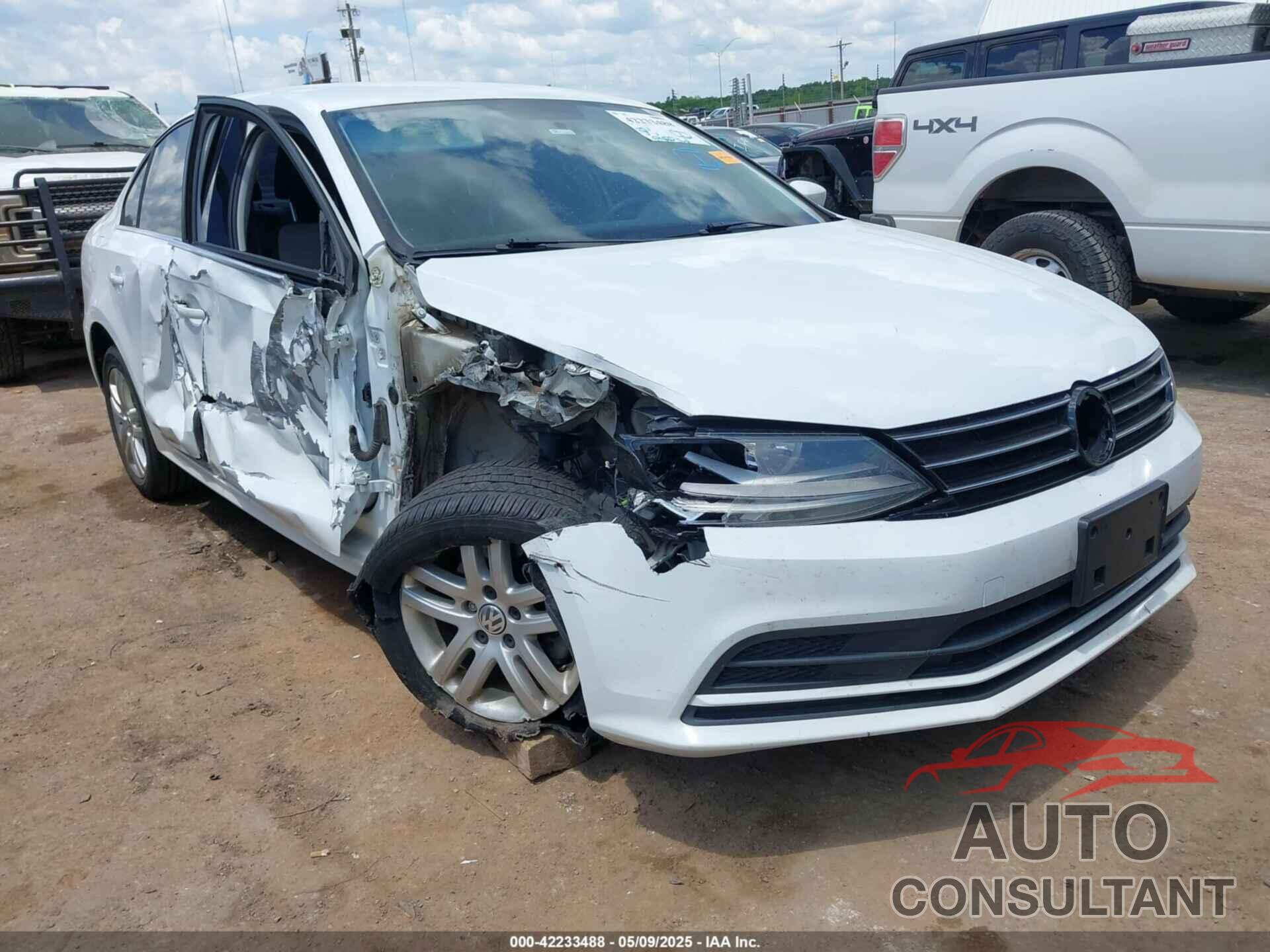 VOLKSWAGEN JETTA 2017 - 3VW2B7AJ2HM209314
