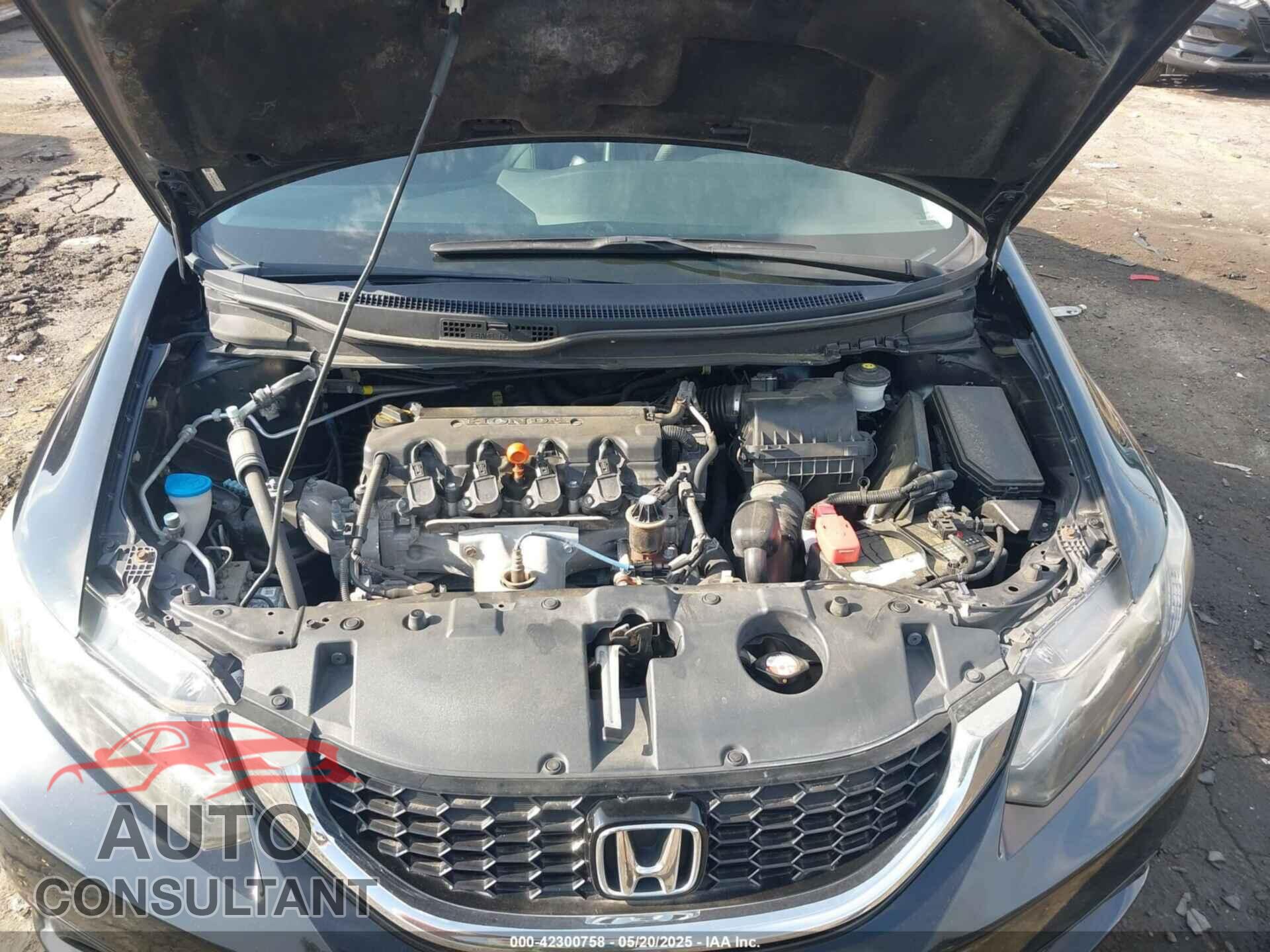 HONDA CIVIC 2013 - 19XFB2F92DE010418