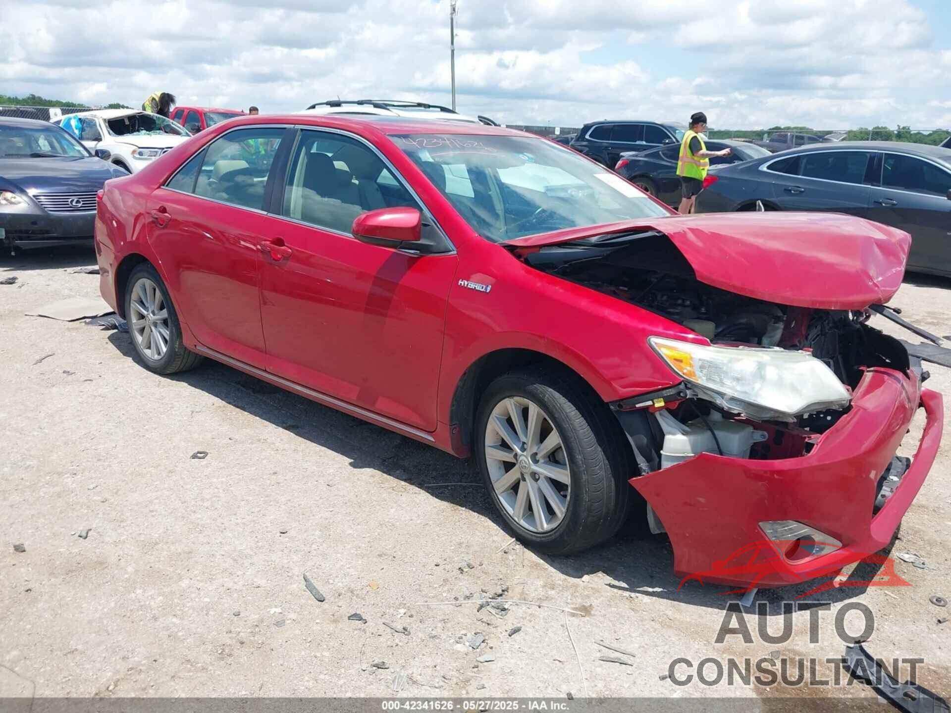 TOYOTA CAMRY HYBRID 2012 - 4T1BD1FK5CU021933