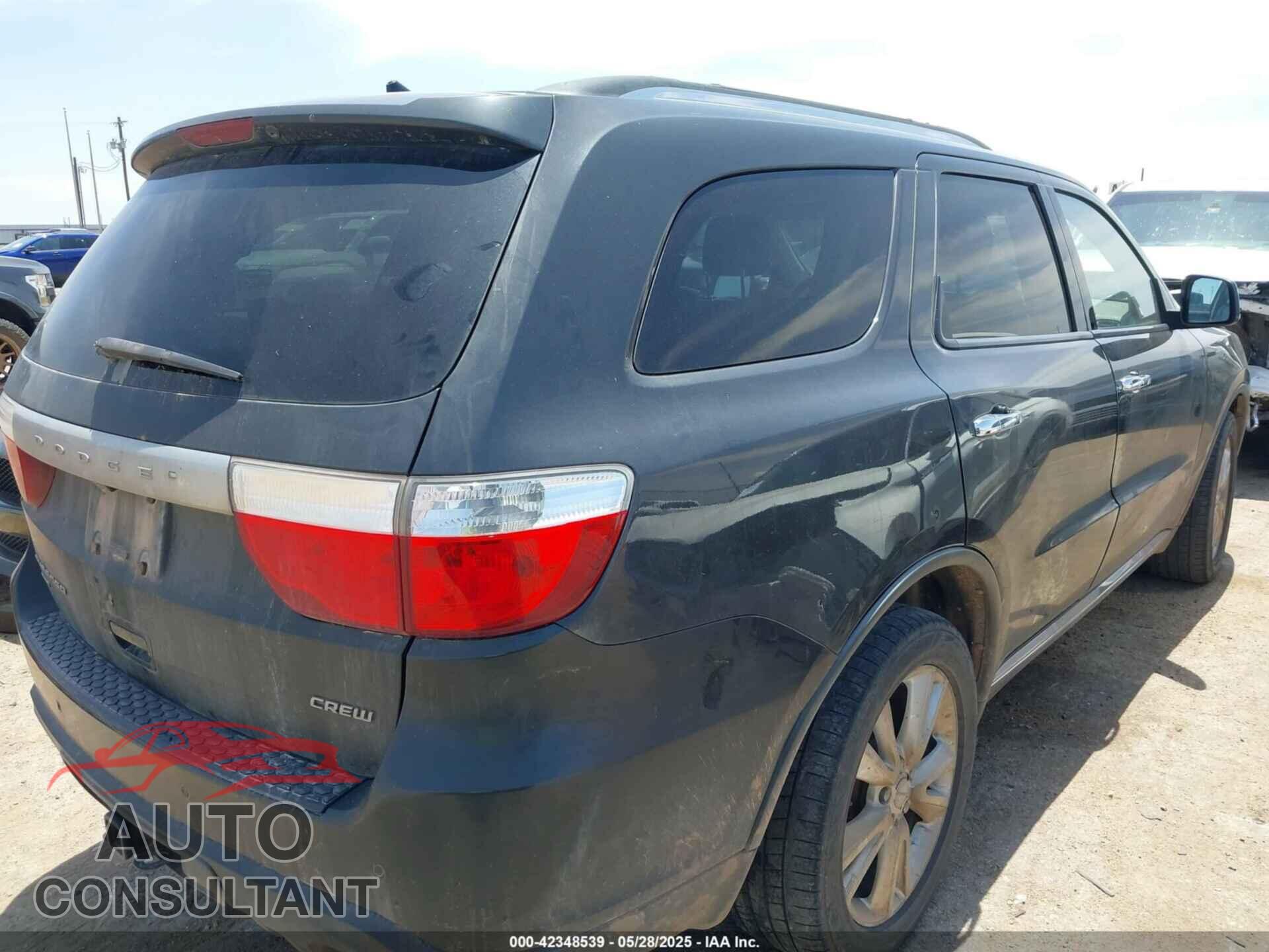 DODGE DURANGO 2011 - 1D4RE4GG1BC647496